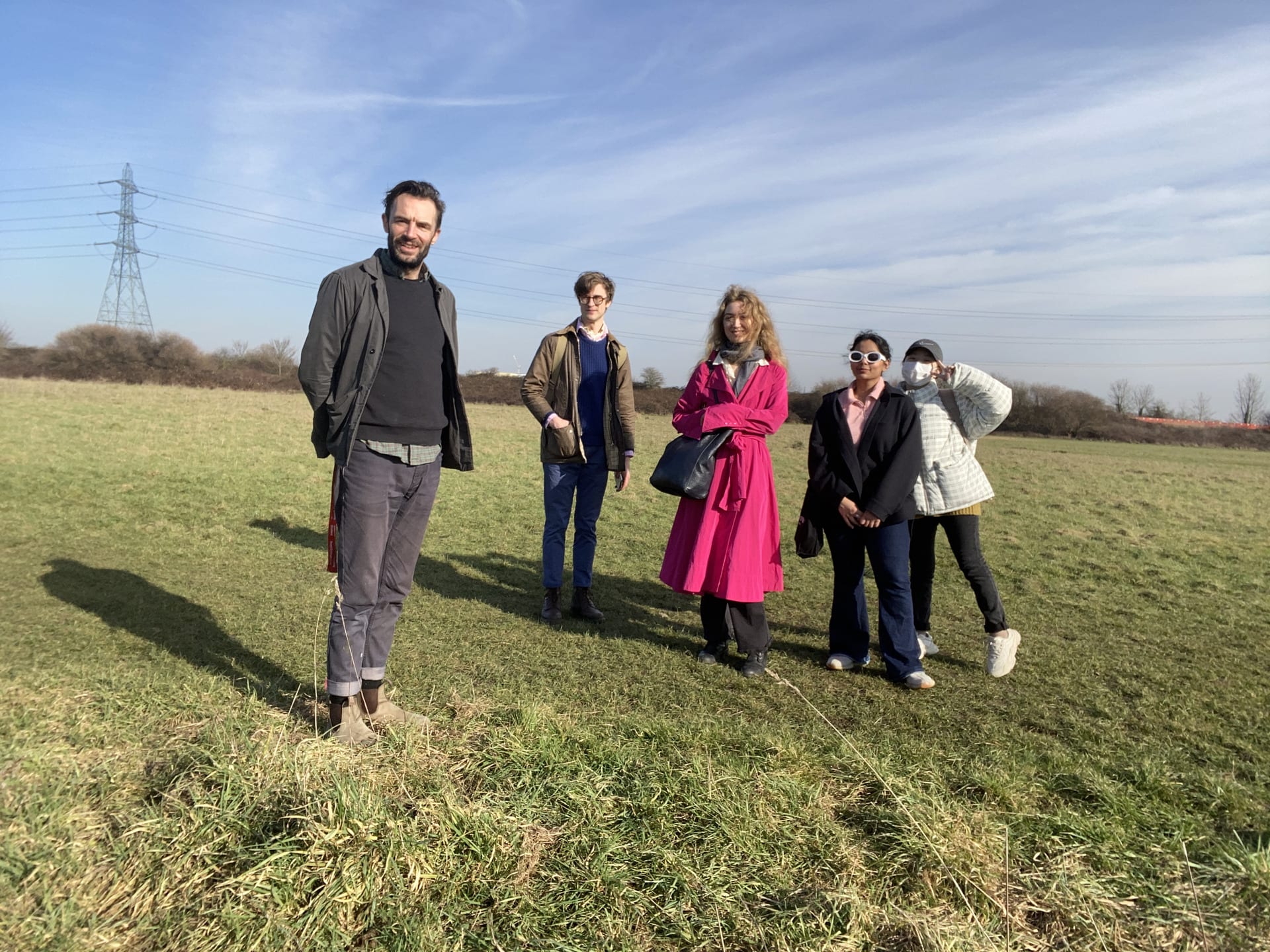 A group photograph of the Across RCA Climate group 