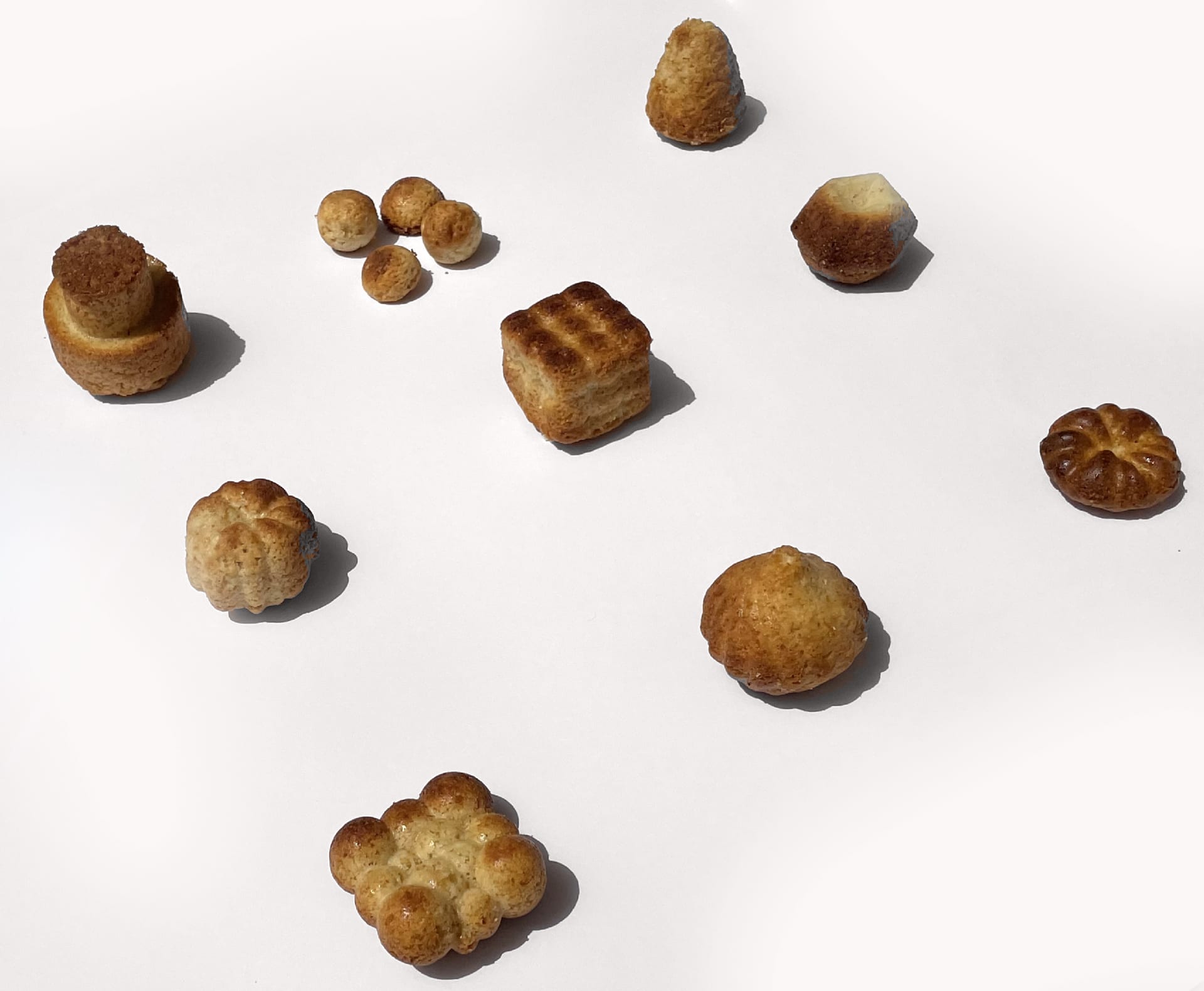 Experimental exploration of muffin morphologies
