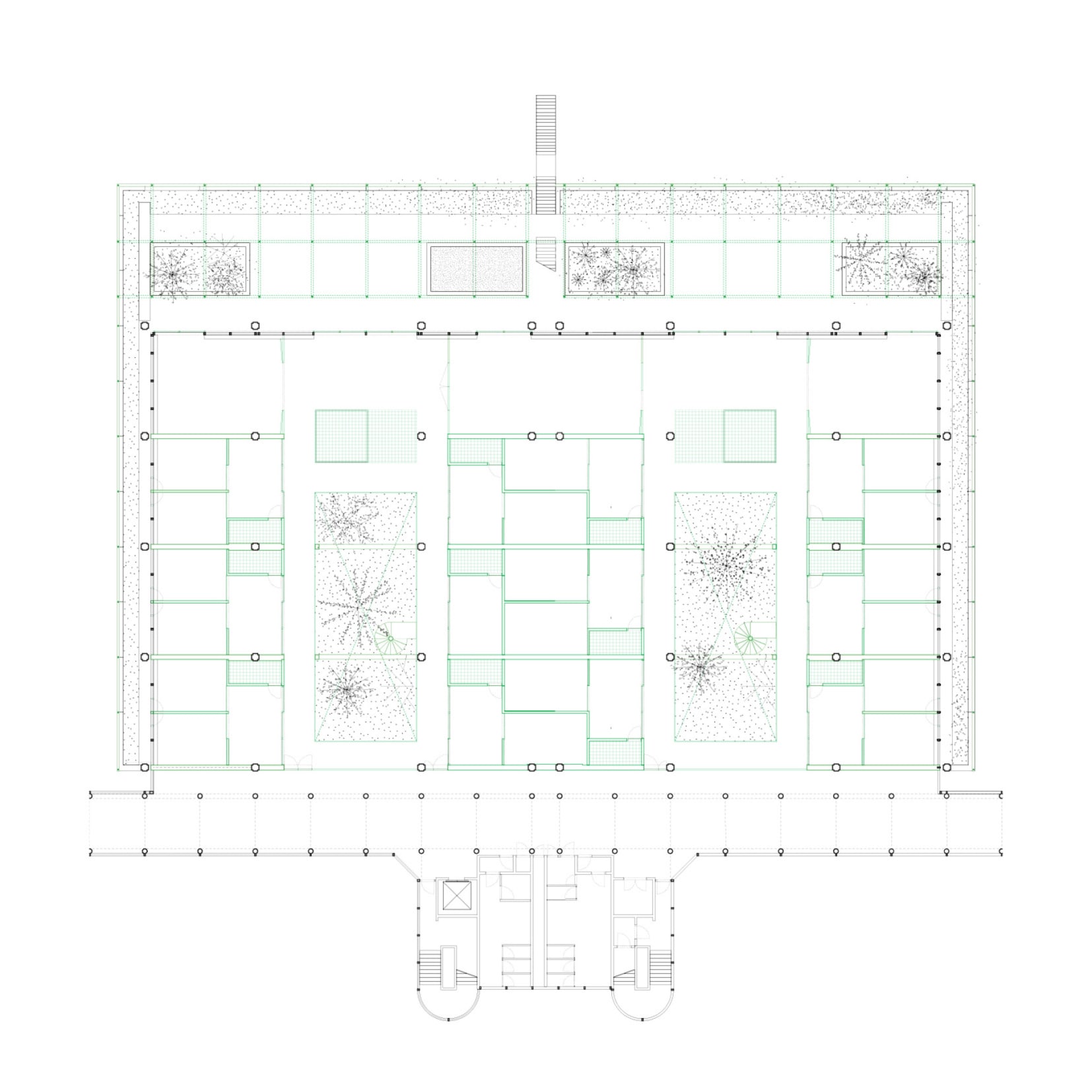 Typical residential plan