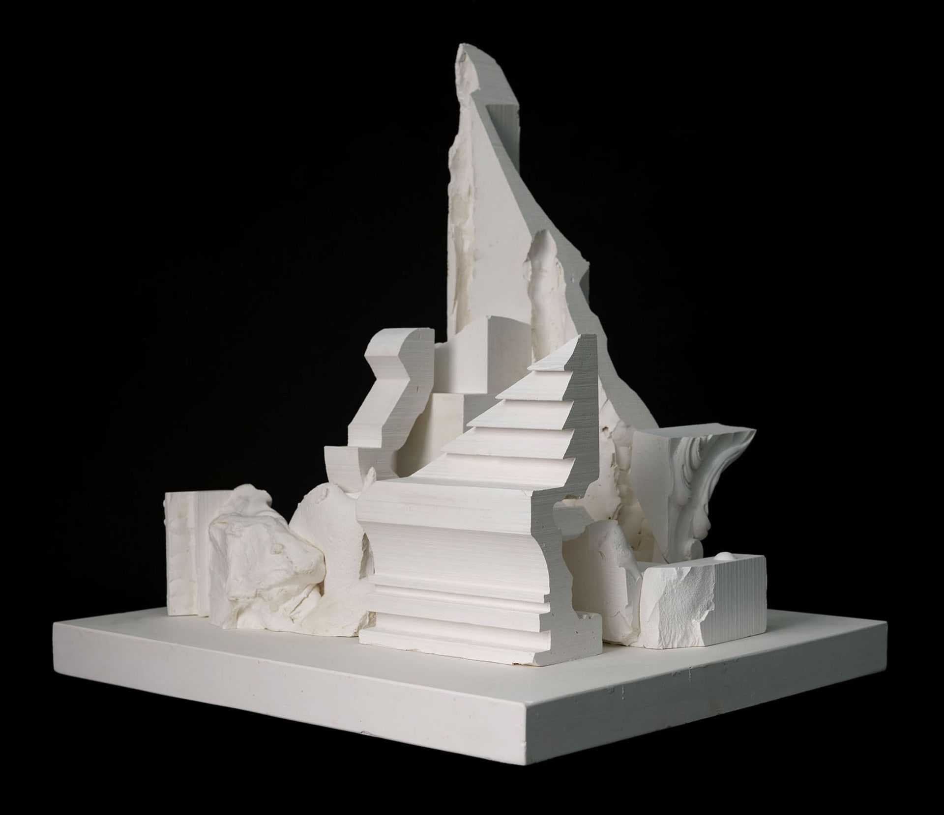 Plaster sculpture