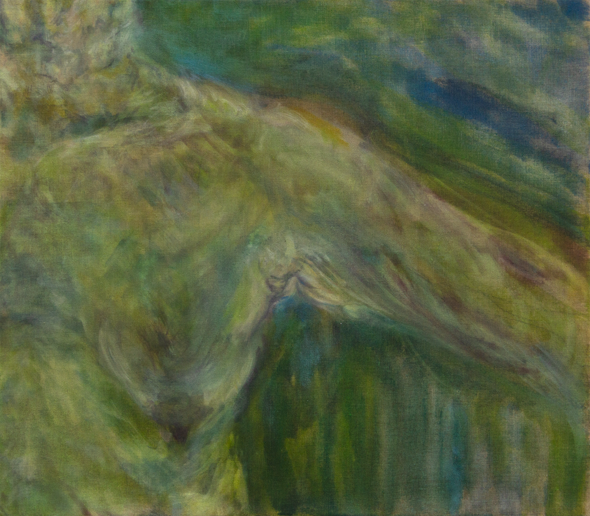 An Old Woman’s Armpit, Oil on Linen