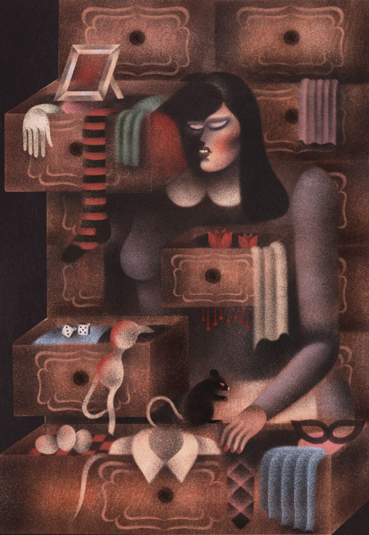 Silent Companions, Mixed Media