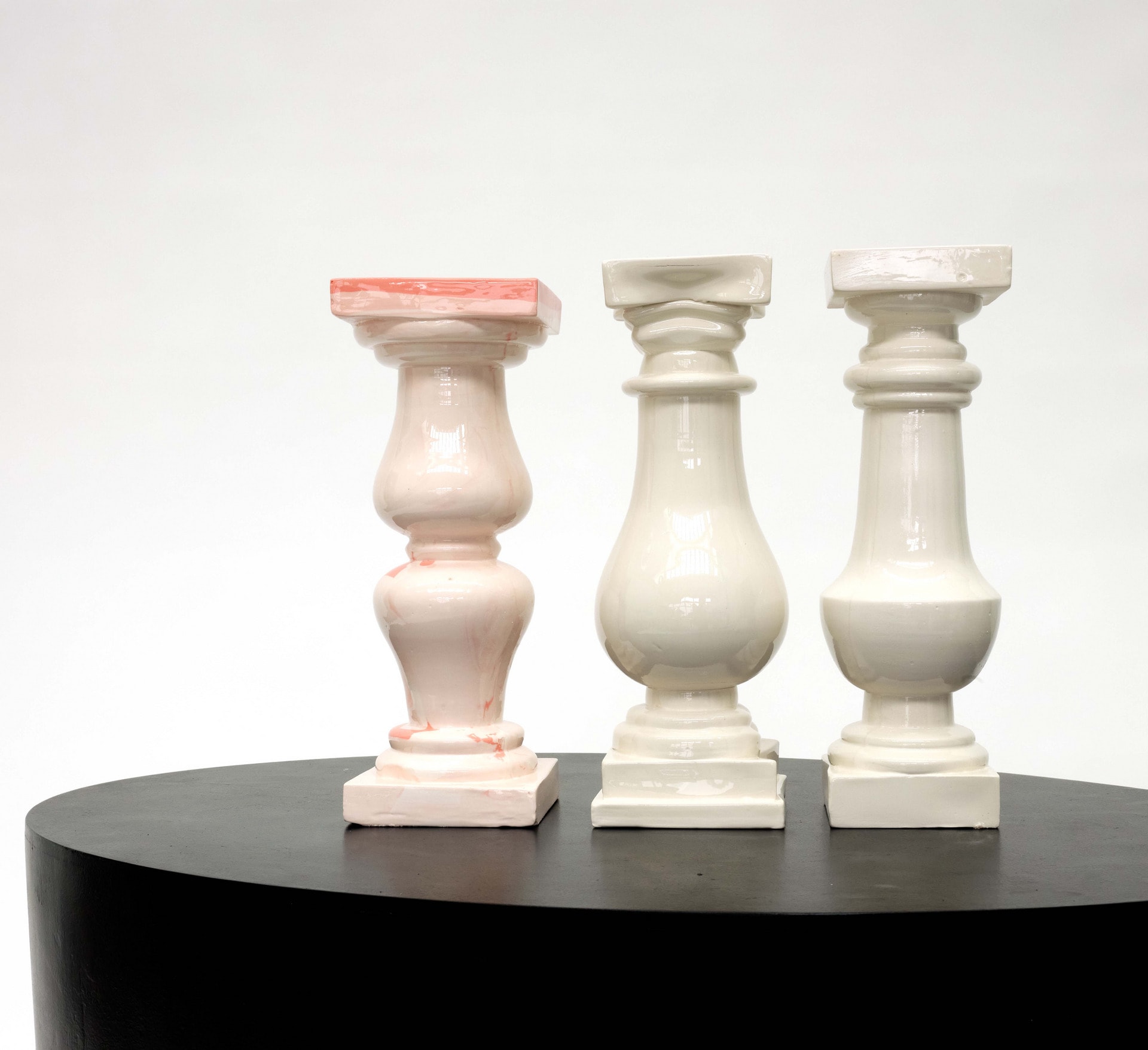 Chelsea Girls, Glazed porcelain and earthenware casts