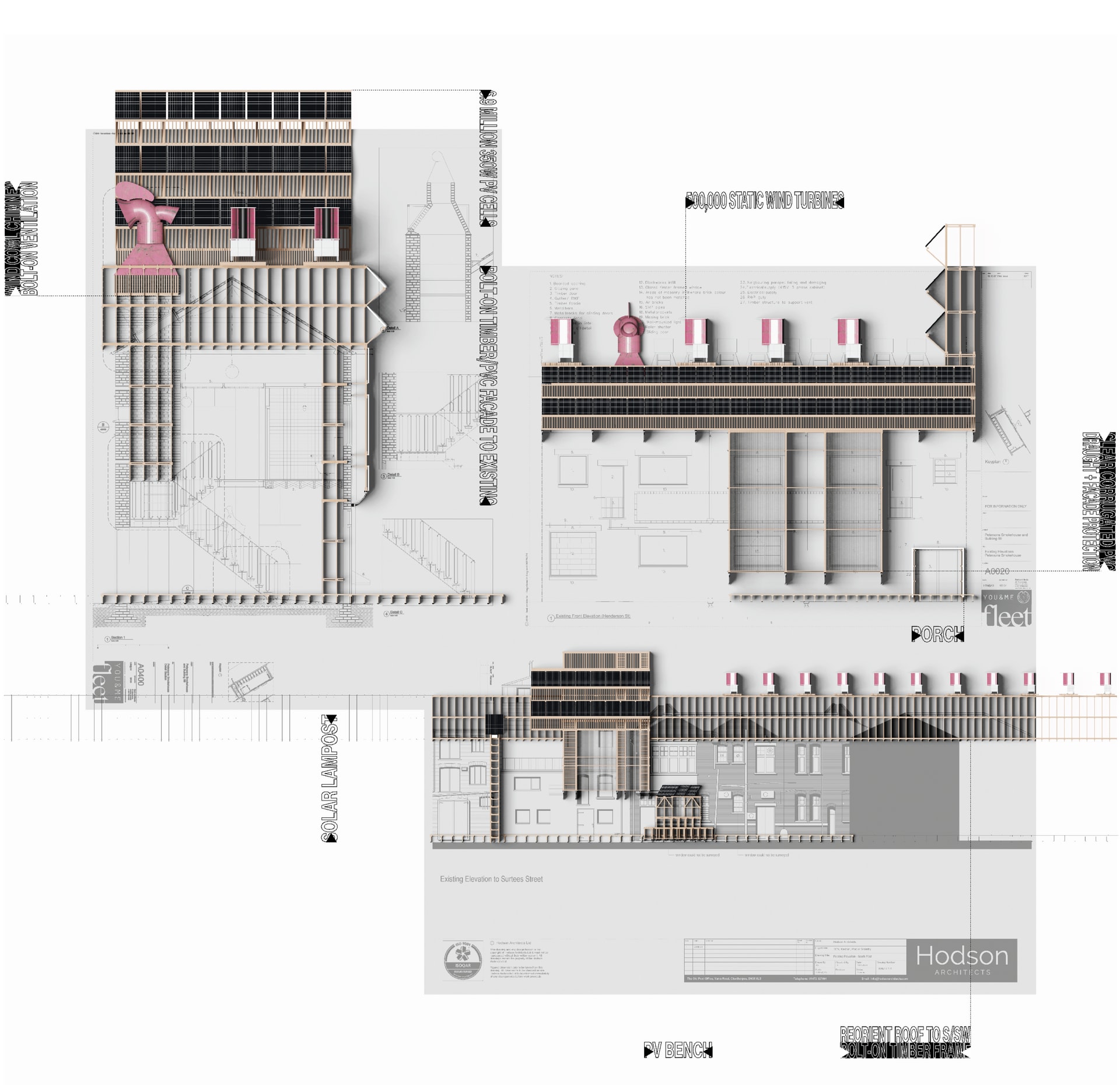 Retrofit drawing of the Kasbah