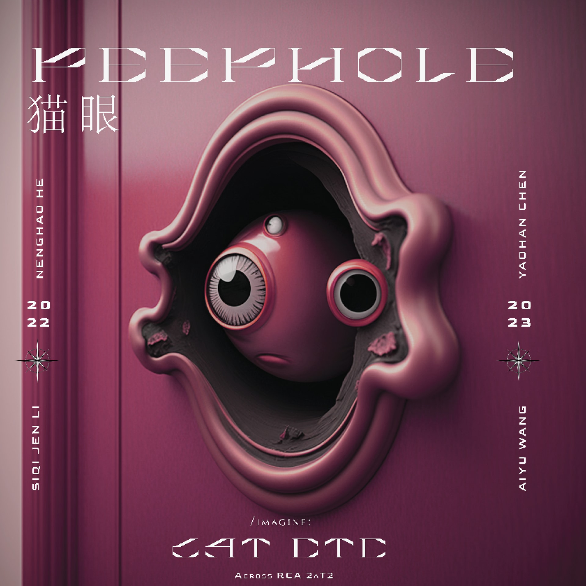 AI image of PEEPHOLE 猫眼 Cat Eye