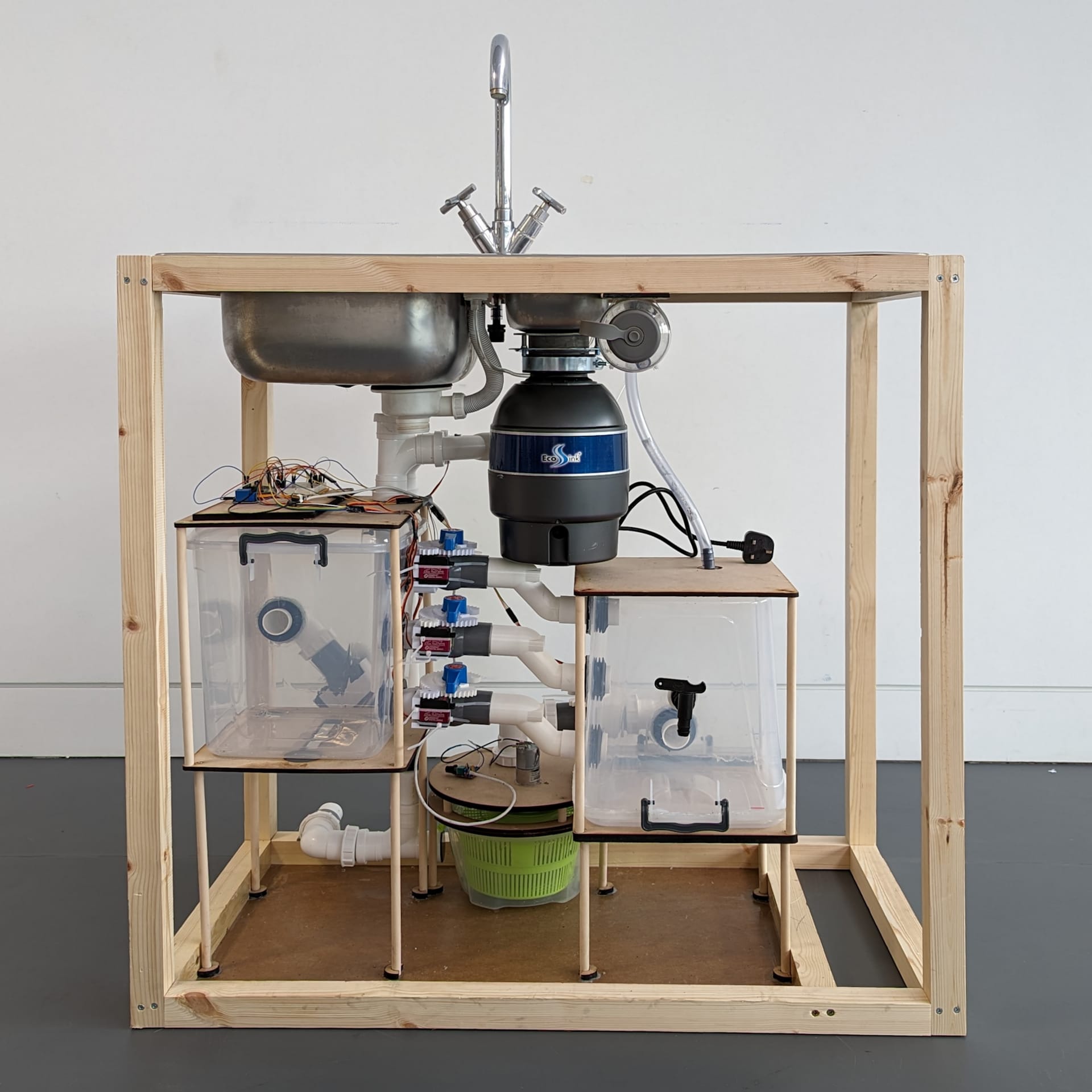 Hand-built prototype 1:1 scale functional system.