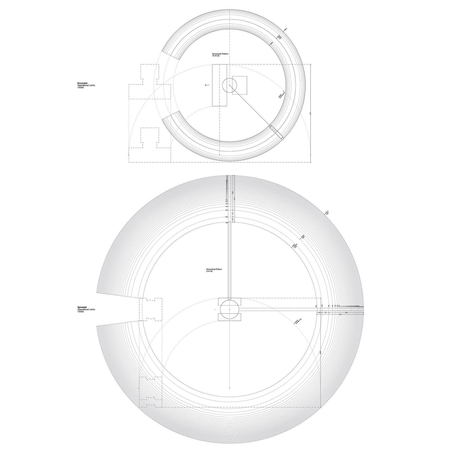 Diagram of machines