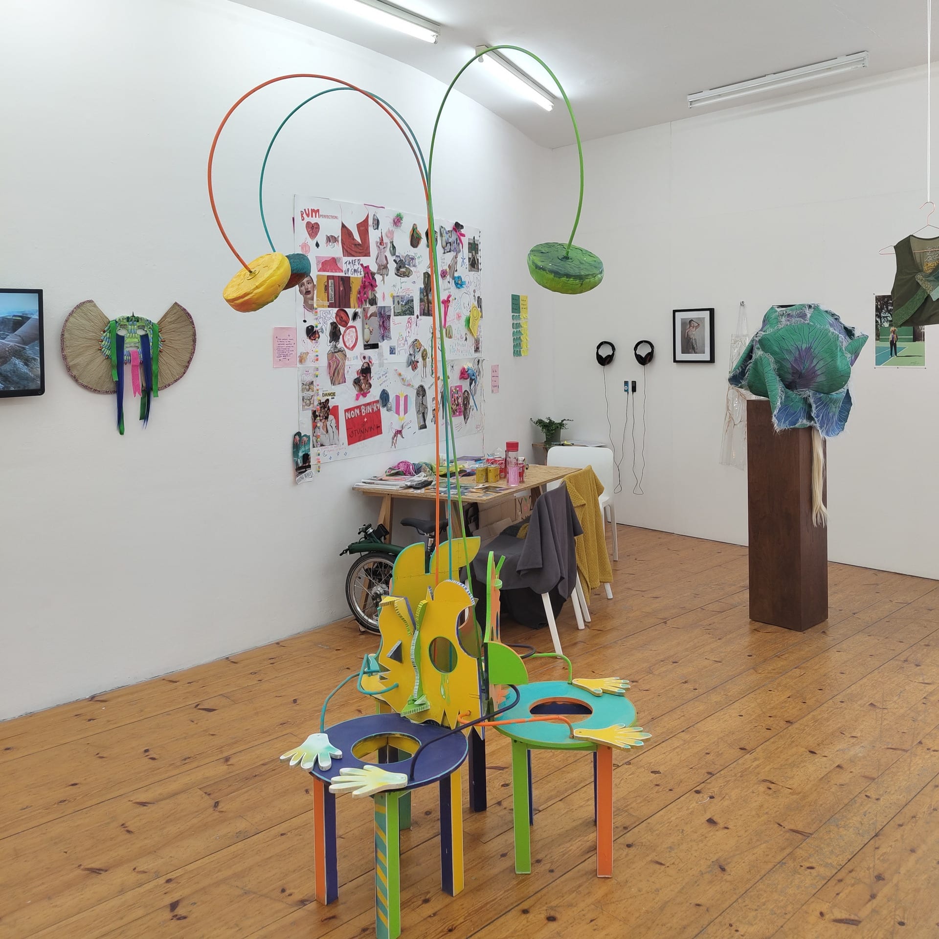 Installation view.