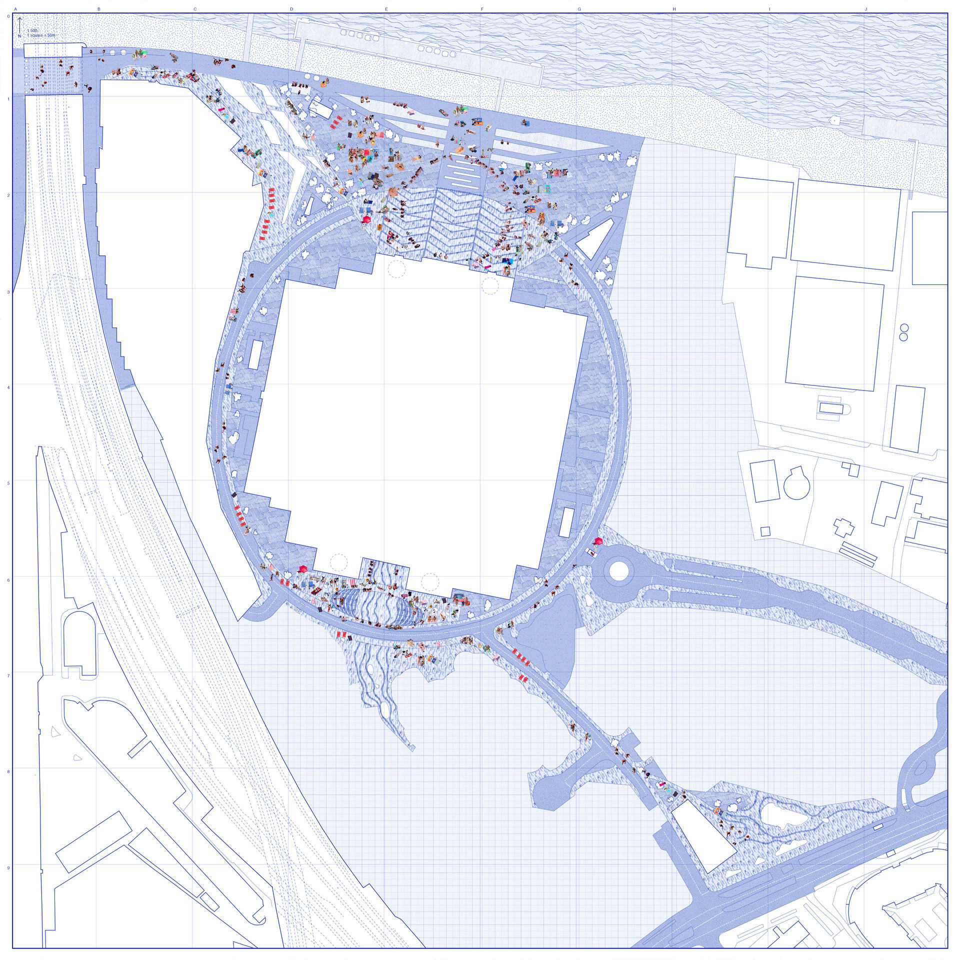 Proposed site plan