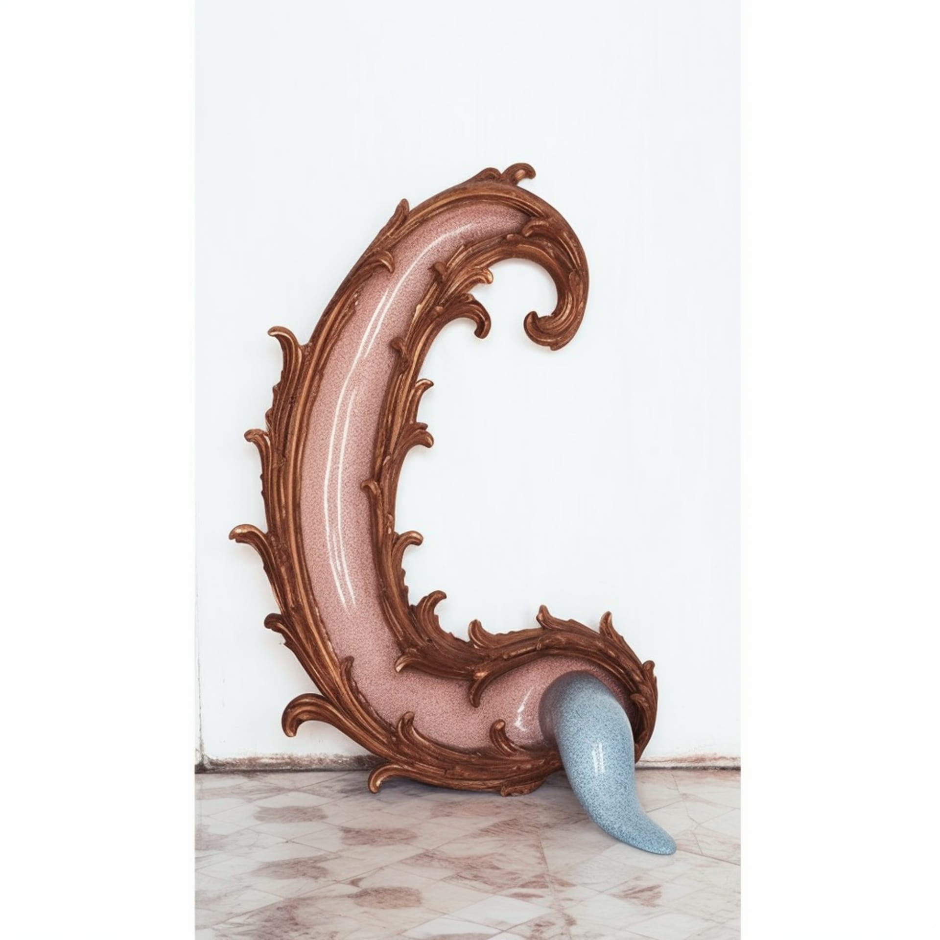 This image display a sculpture resembling an ormolu ornament.