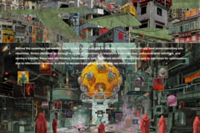 Imaging a future metaverse: a virtual world where people transfer identities as goods in circulation