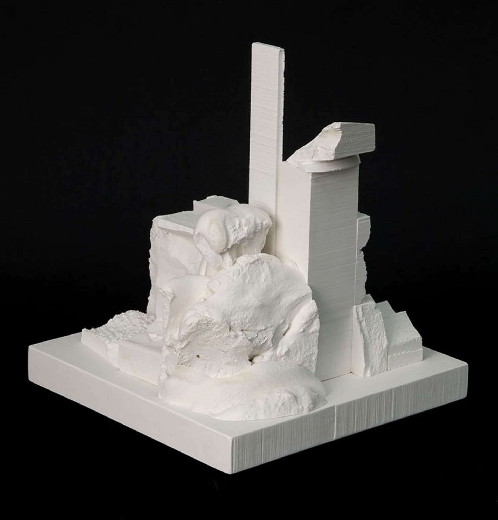 Plaster sculpture