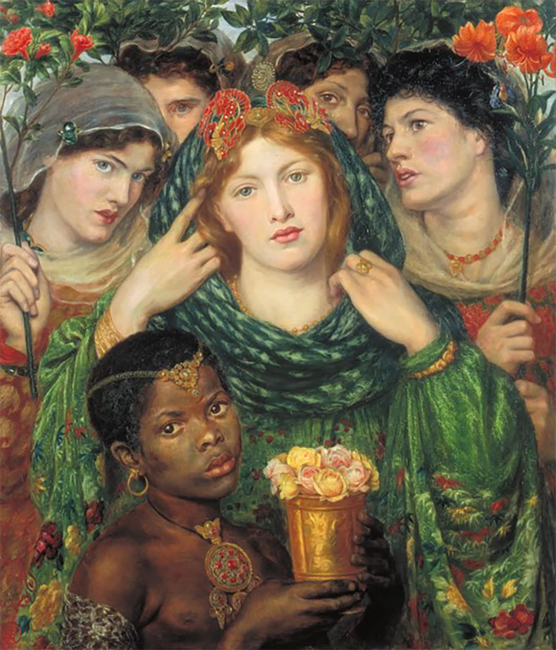 The Bride, D.G. Rossetti (1865), Tate Britain