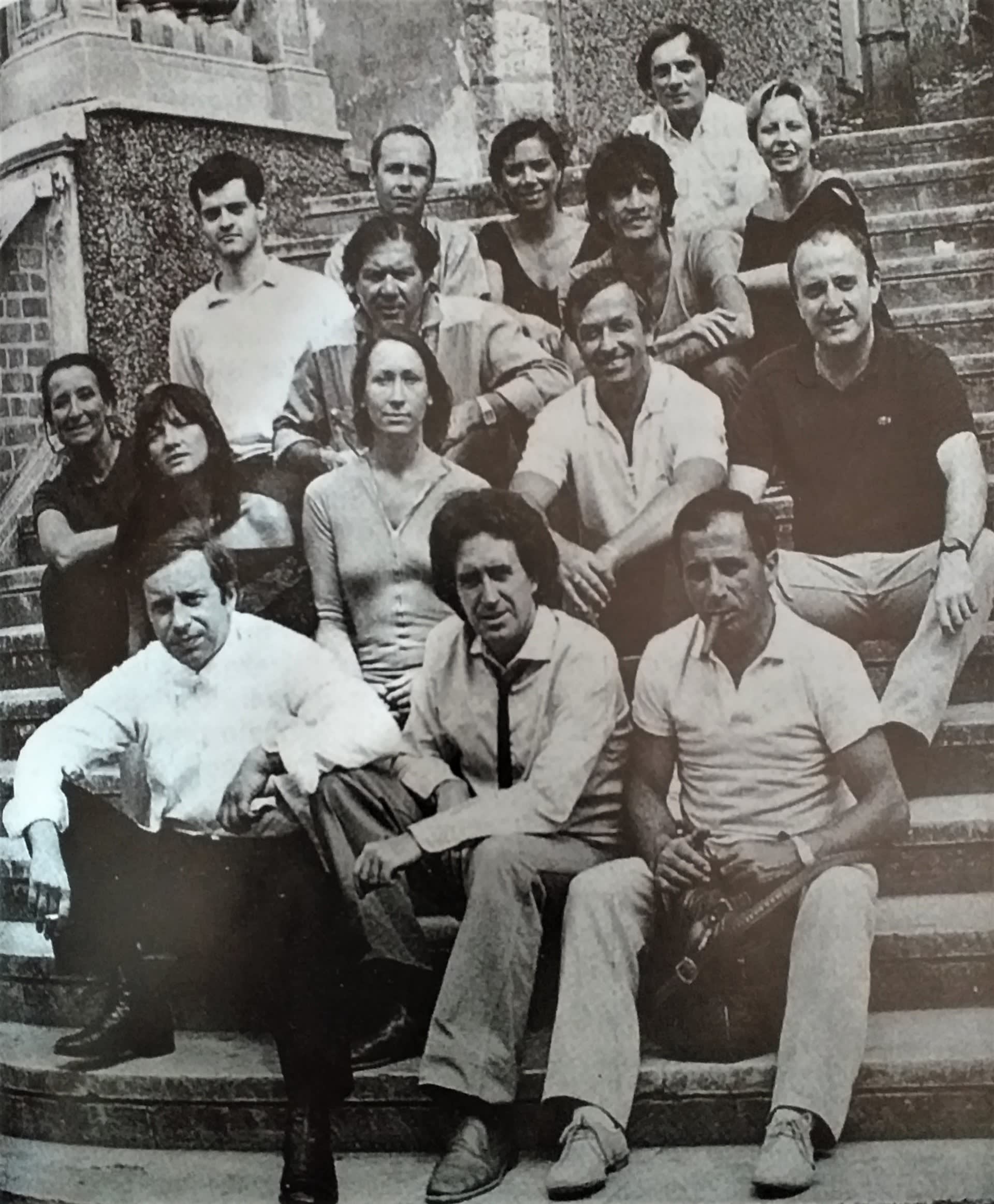 Pampiglione's Atelier di Formia on the Spoleto Steps, 1984.