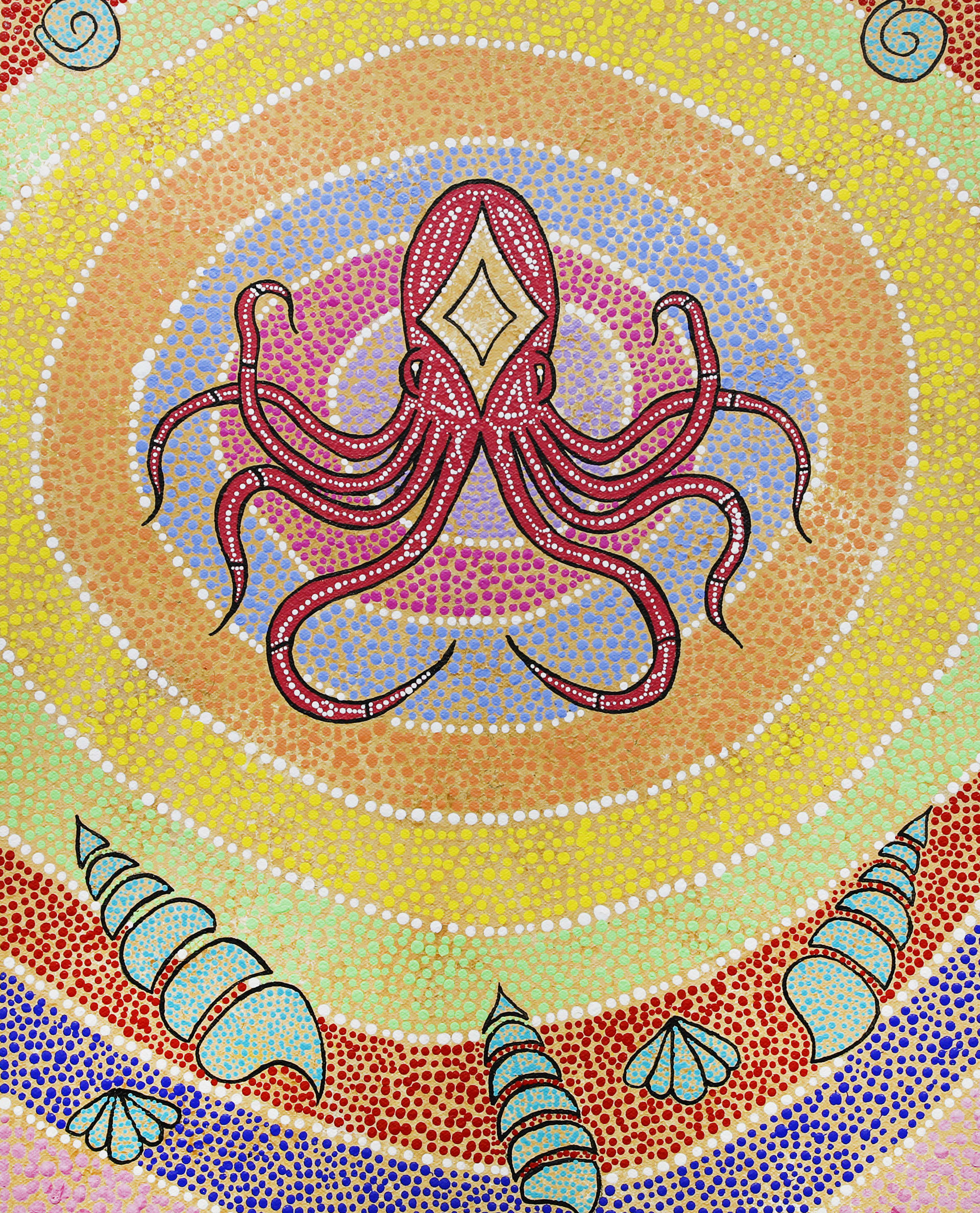 Octopus, Stephen Oliver, 2021.