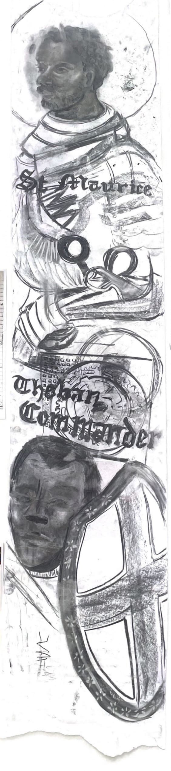 Charcoal on paper