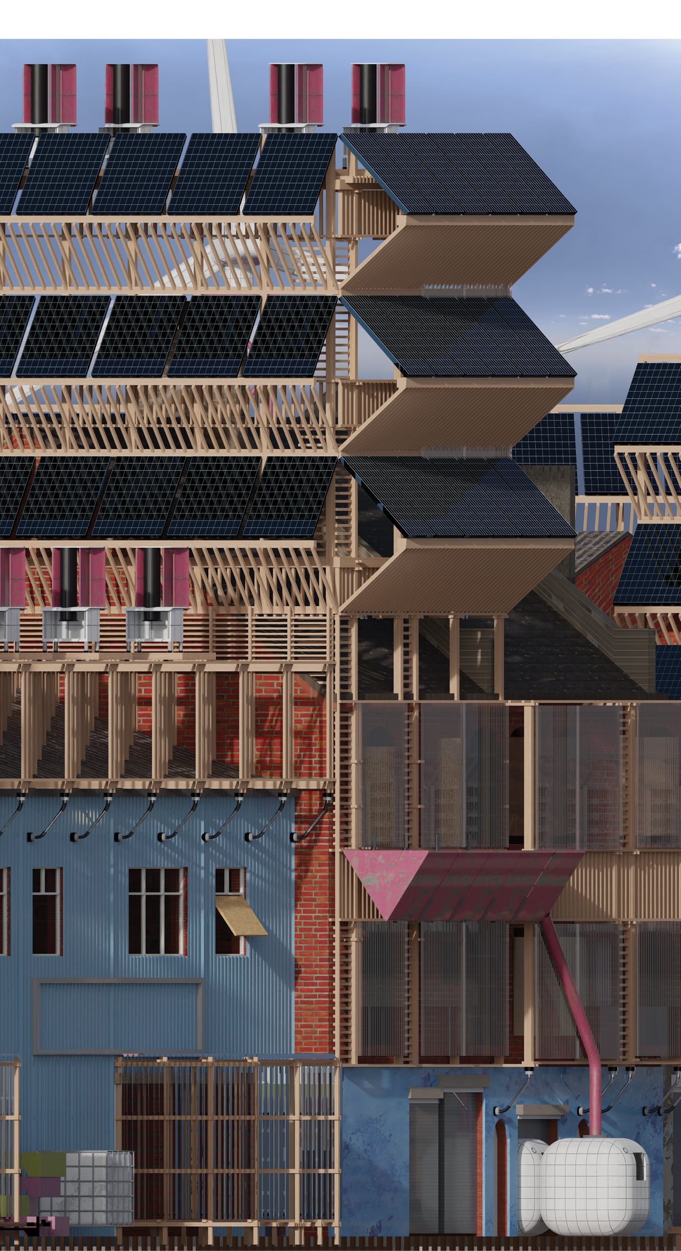 Isometric of Ecological Upgrades