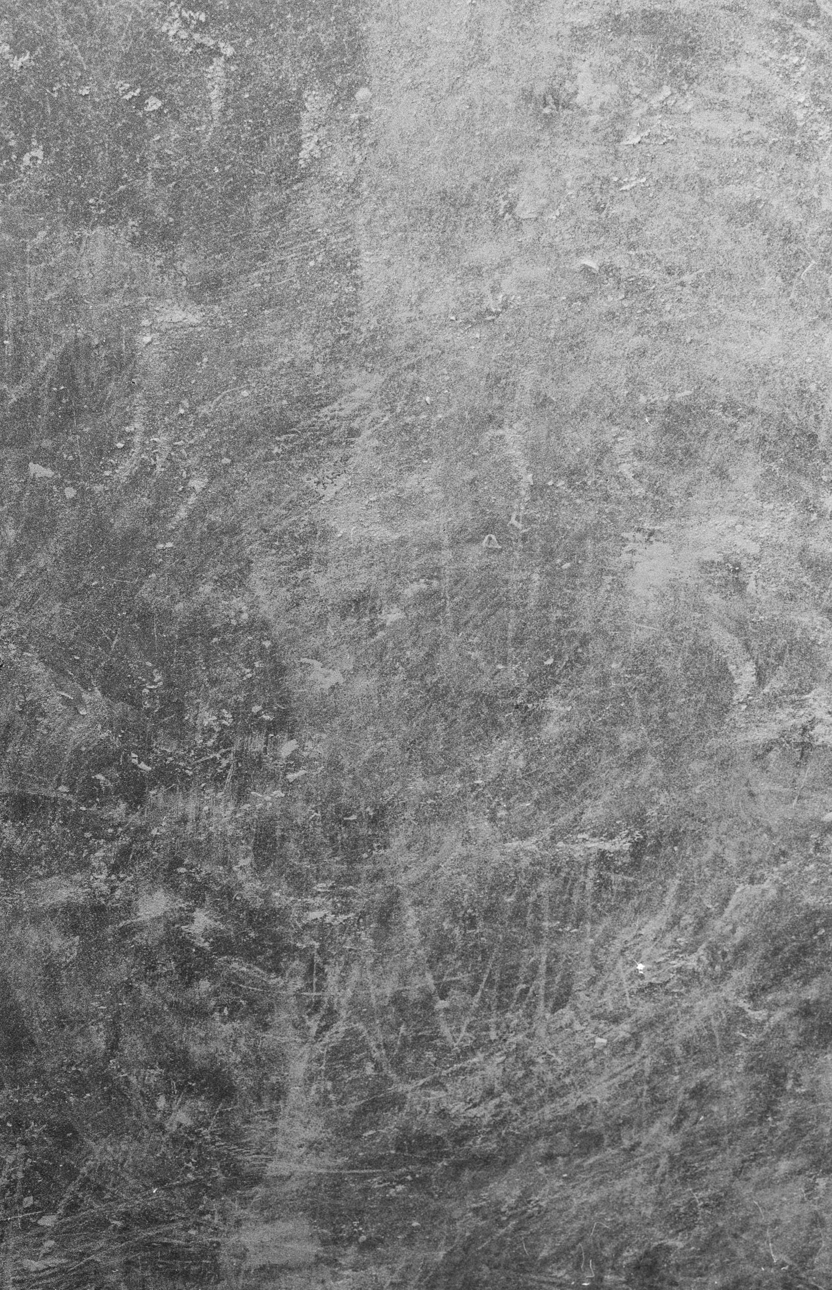 chalk marks on a stone floor