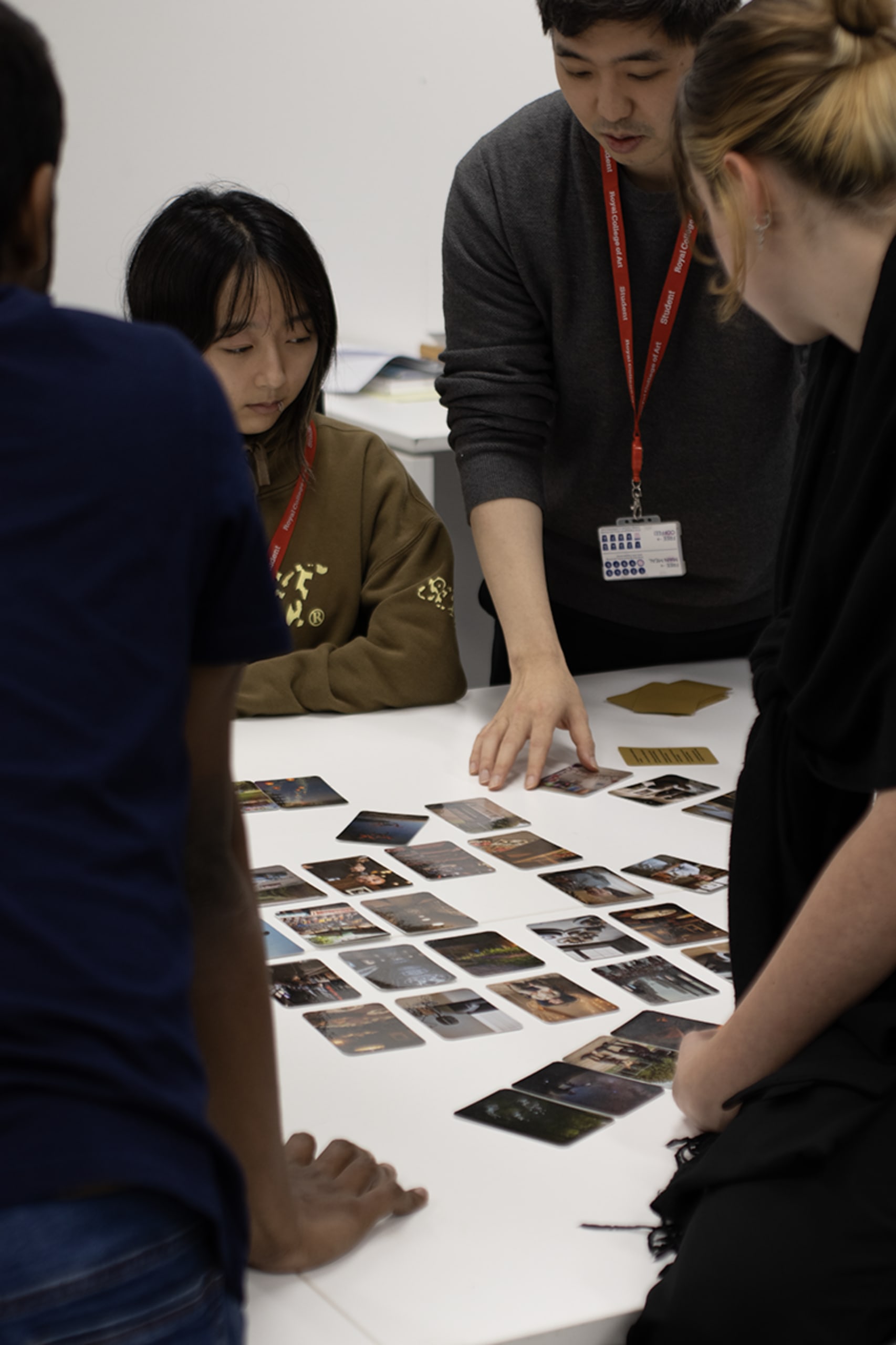 Workshop done with the Playing cards