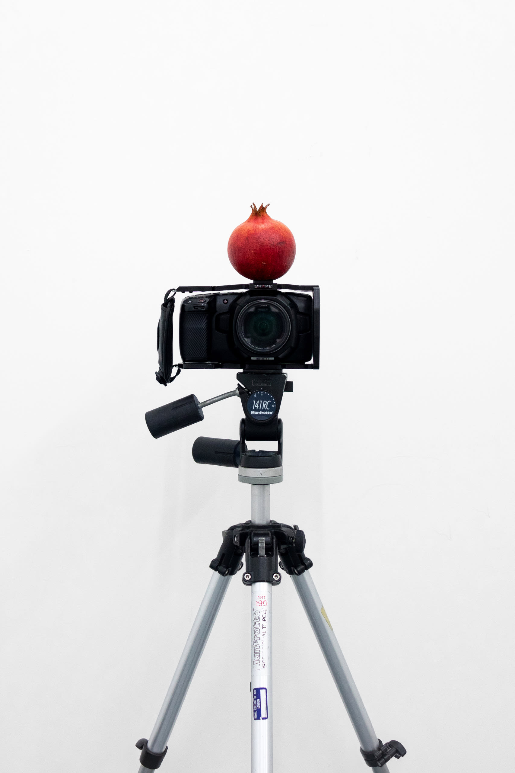 Pomegranate+Blackmagic Pocket Cinema Camera 4K+Panasonic Lumix G Vario 14-140mm f3.5-5.6 ASPH Power OIS+Manfrotto 055CL Tripod