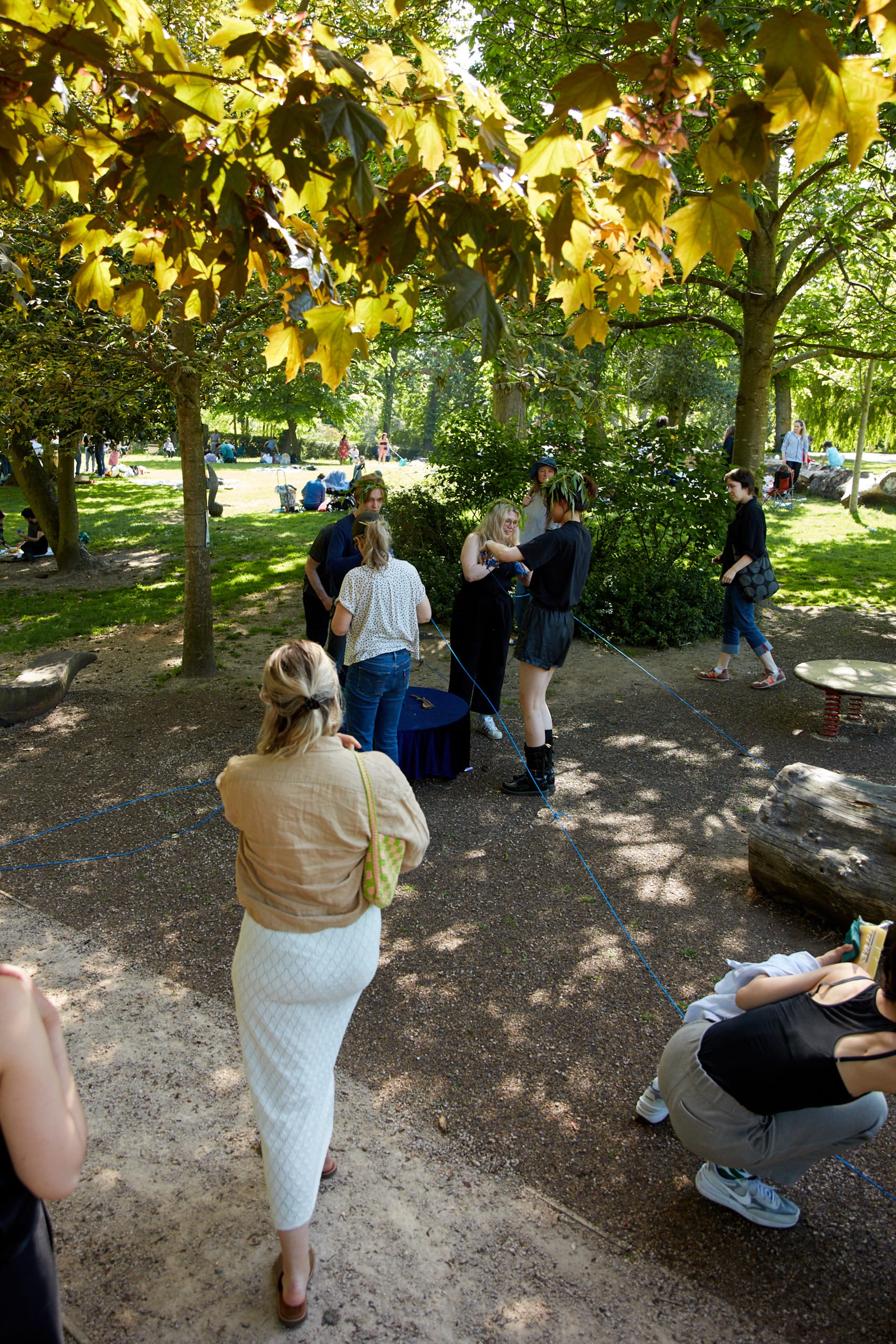  Workshop "Staging Theatricalities in Mundanities" by Serena Huang, 2022. Photo: Dimitri D'ippoli