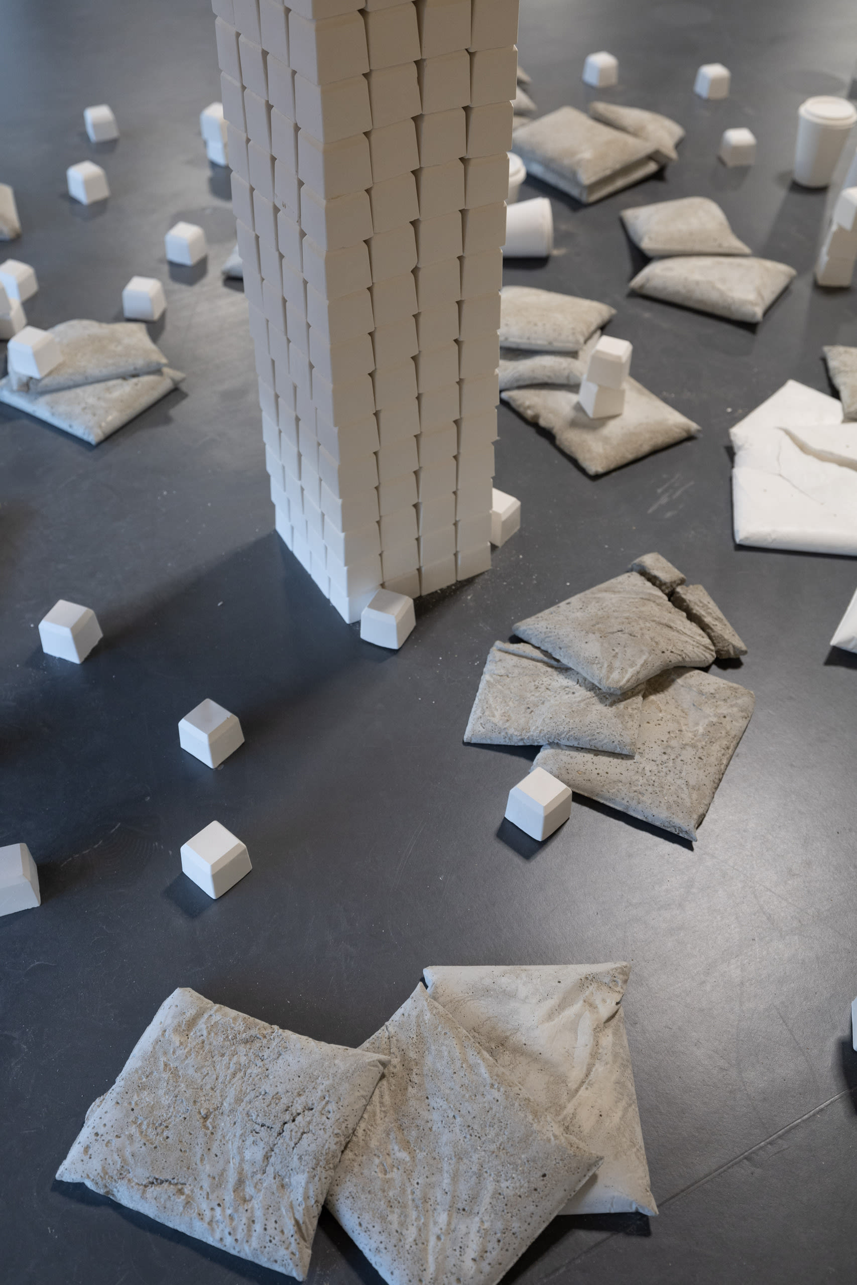 Iterations, Plaster, concrete and plastic