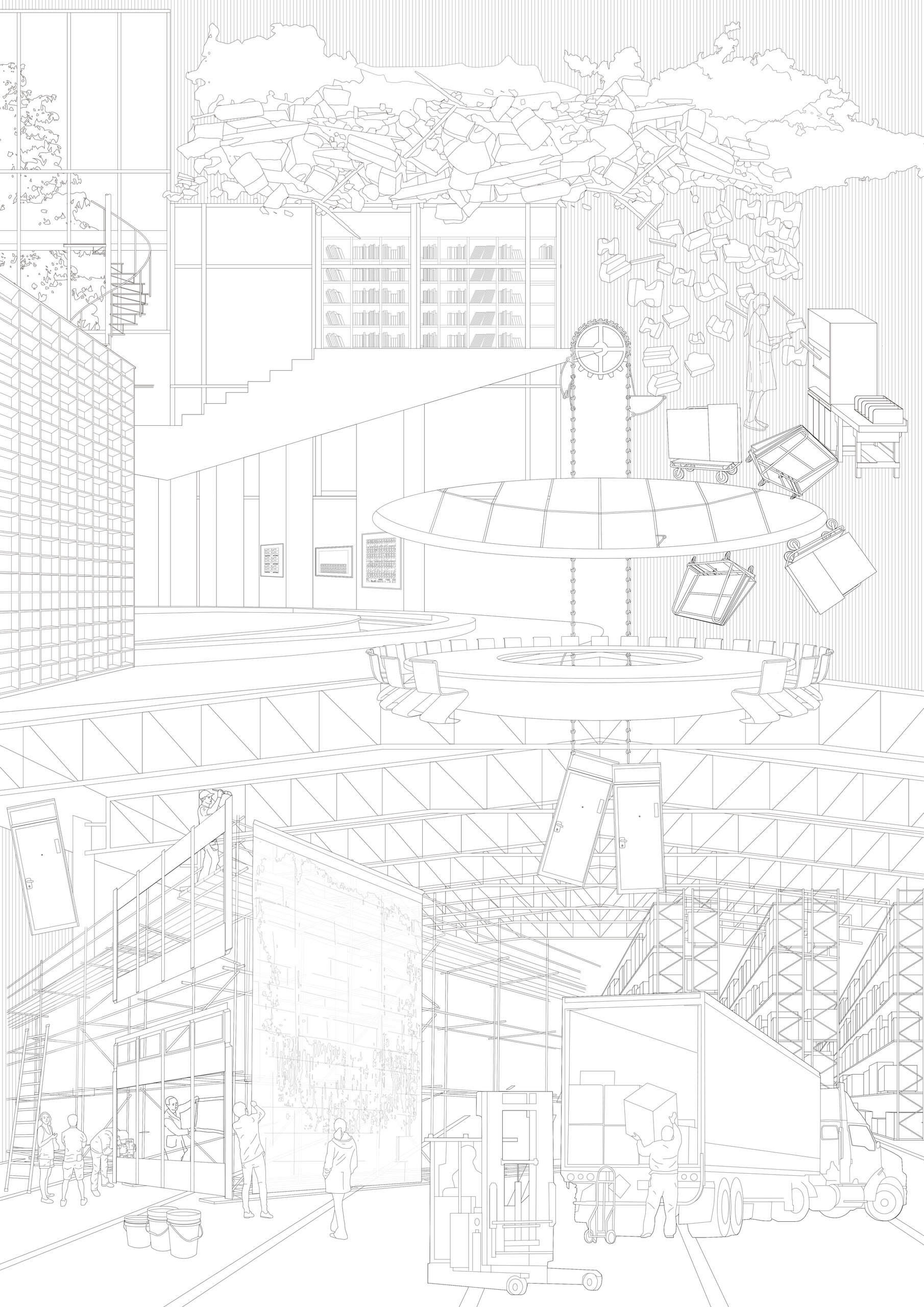 In Stripping,   Construction in Reverse, media item 4