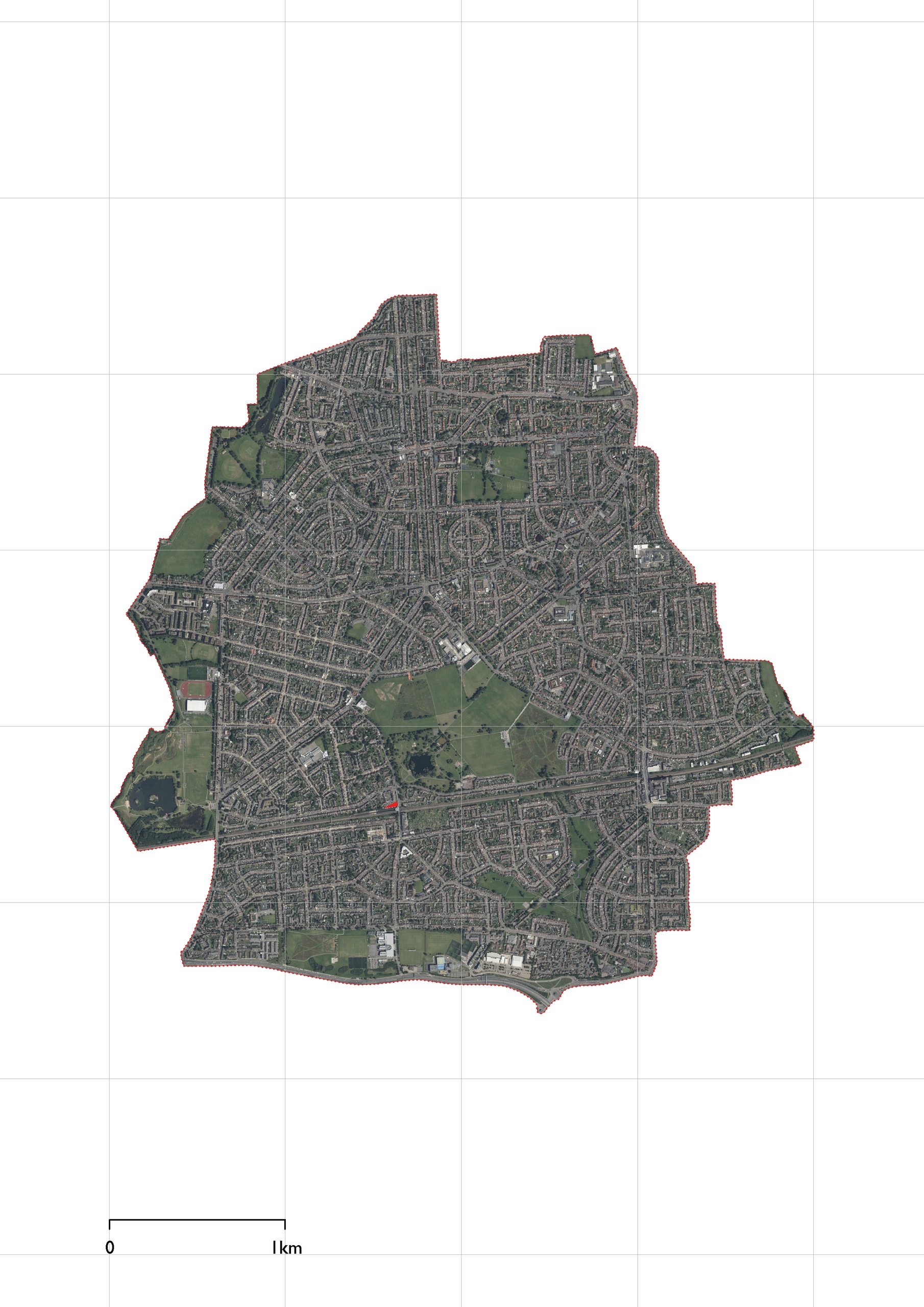 Becontree Estate Site Aerial 1to25000