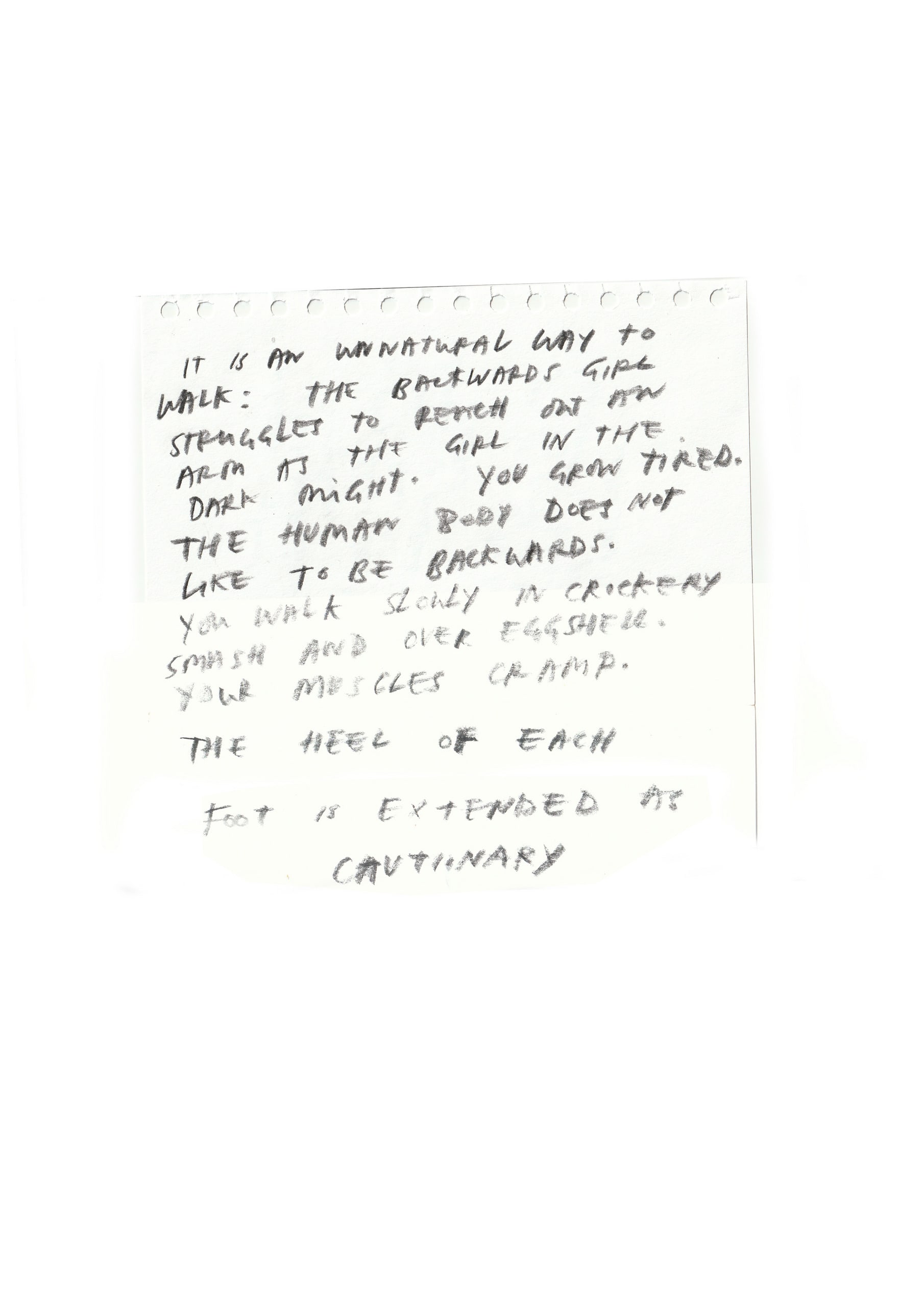 handwritten text