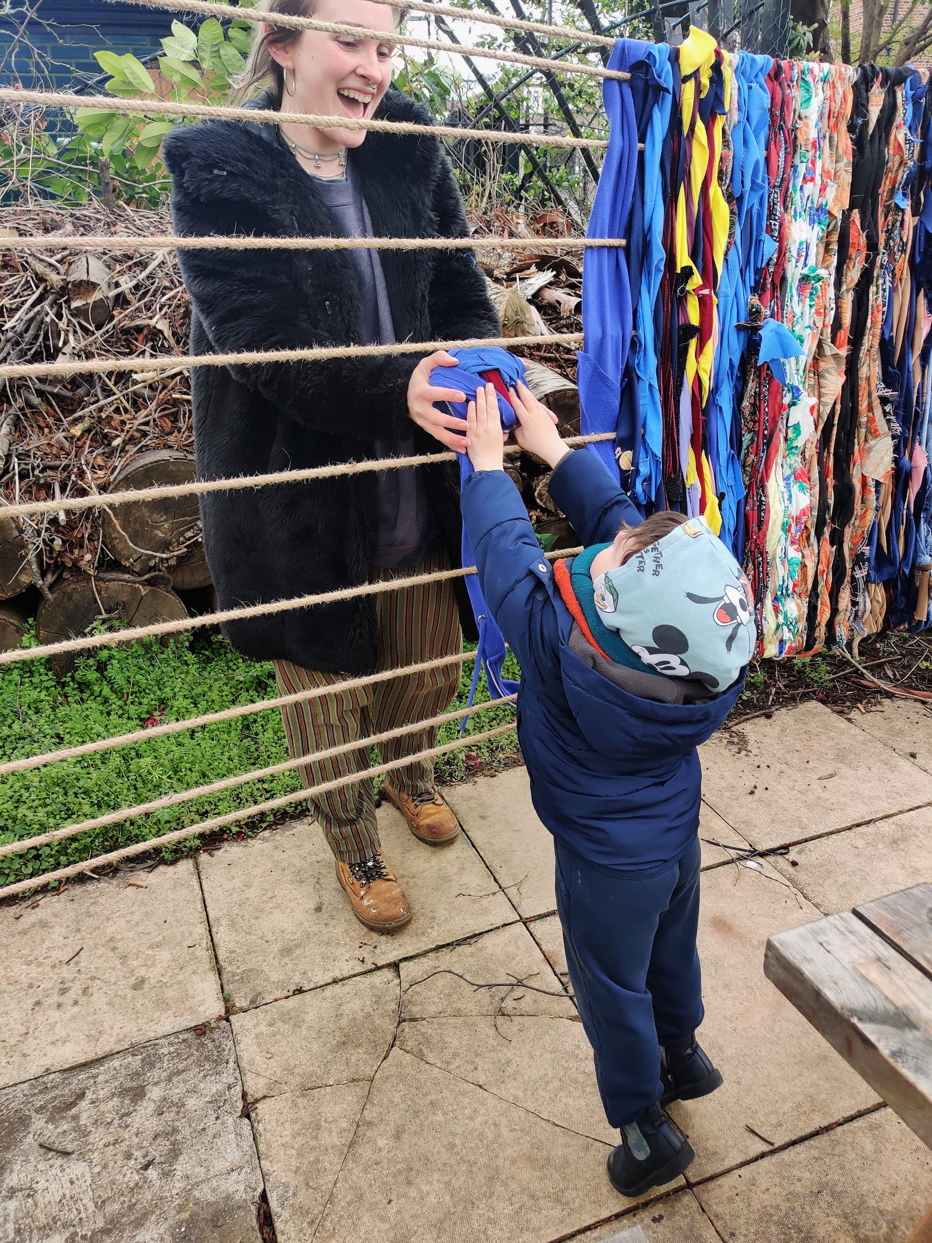 Weaving Springtime, Hoxton Community Garden, media item 2