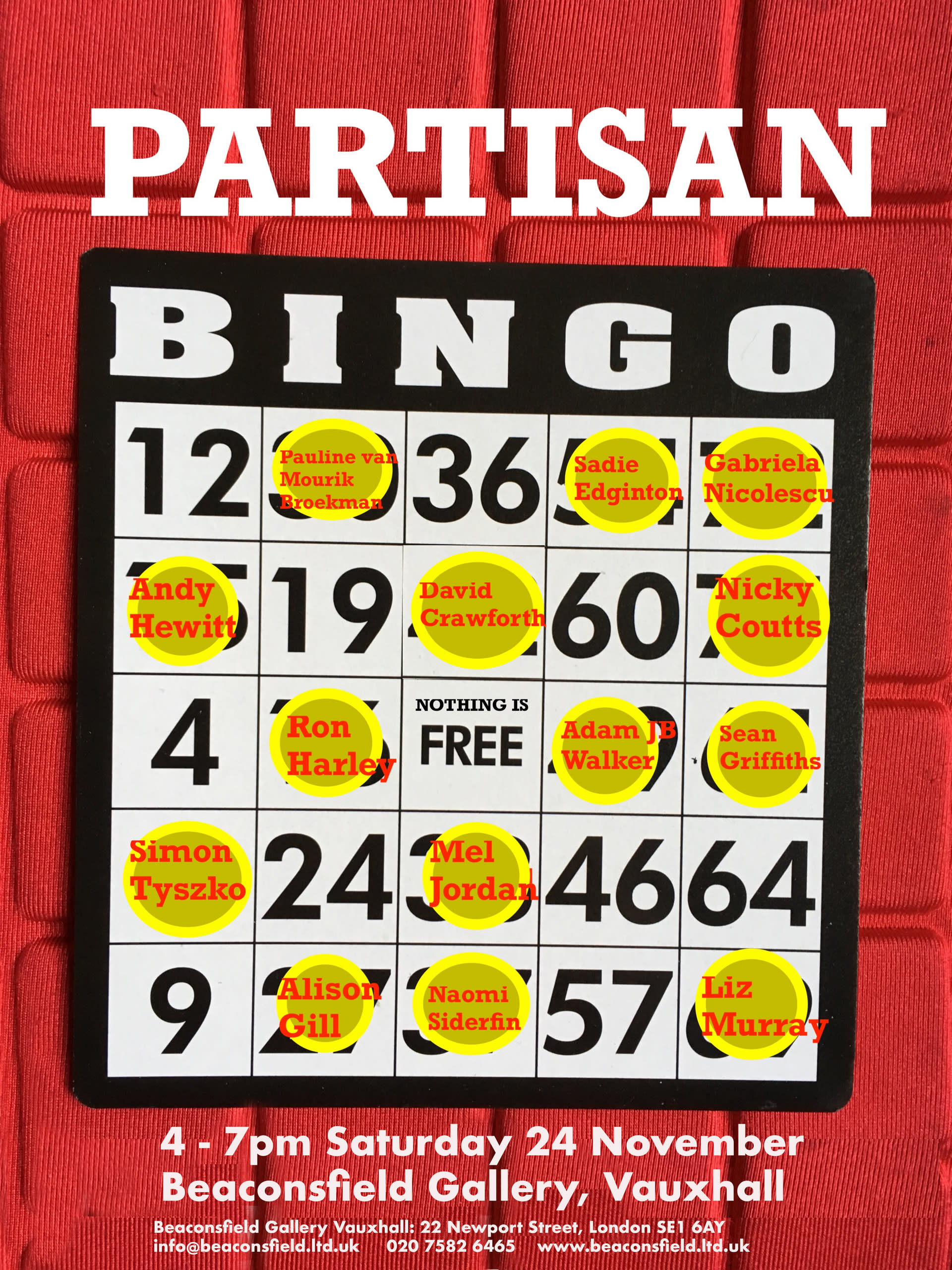 Partisan Bingo