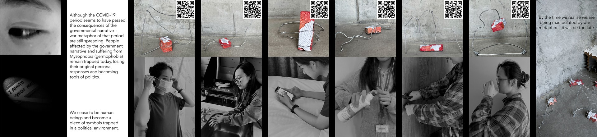 An indictment of war metaphors by six people with Mysophobia.