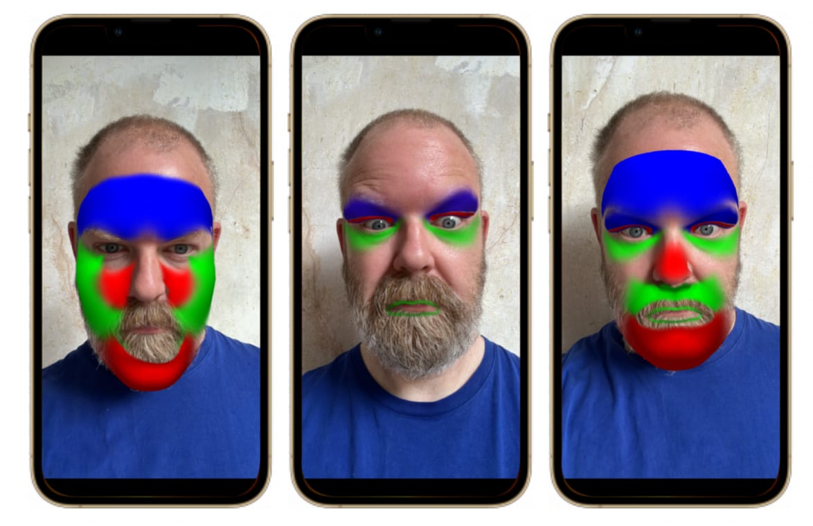 Normal Masks, Augmented Reality Filter