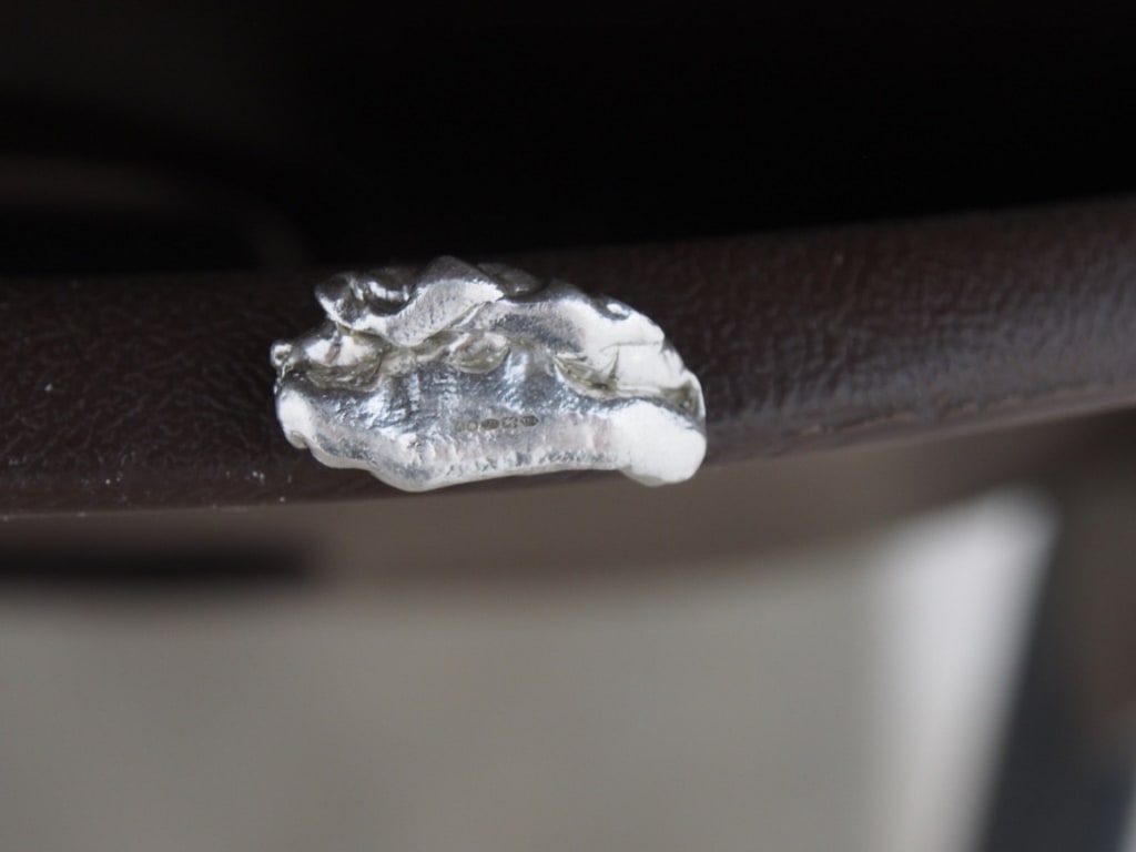 silver chewing gum