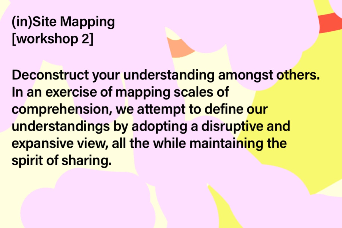 in(Site) Mapping [workshop 2].