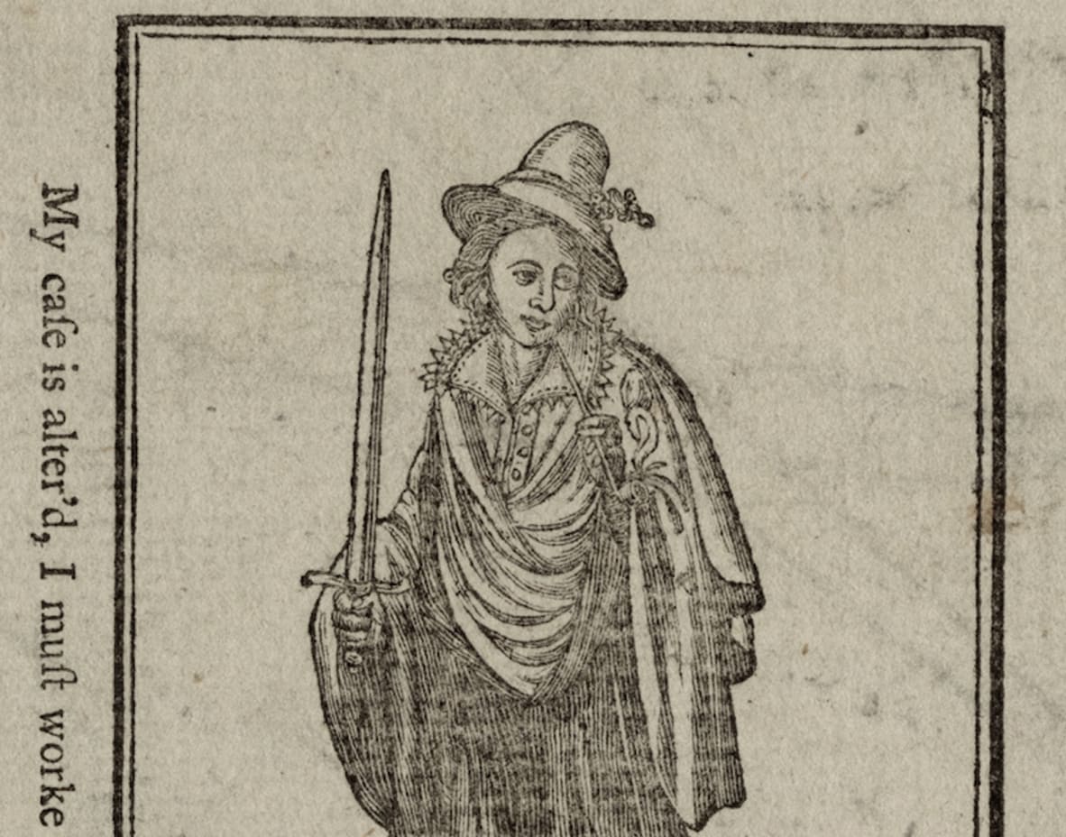 Print of Moll Cutpurse