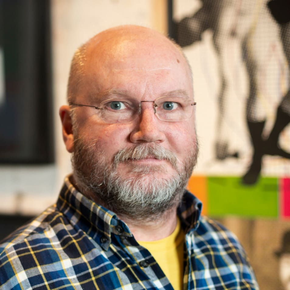 Headshot of the artist