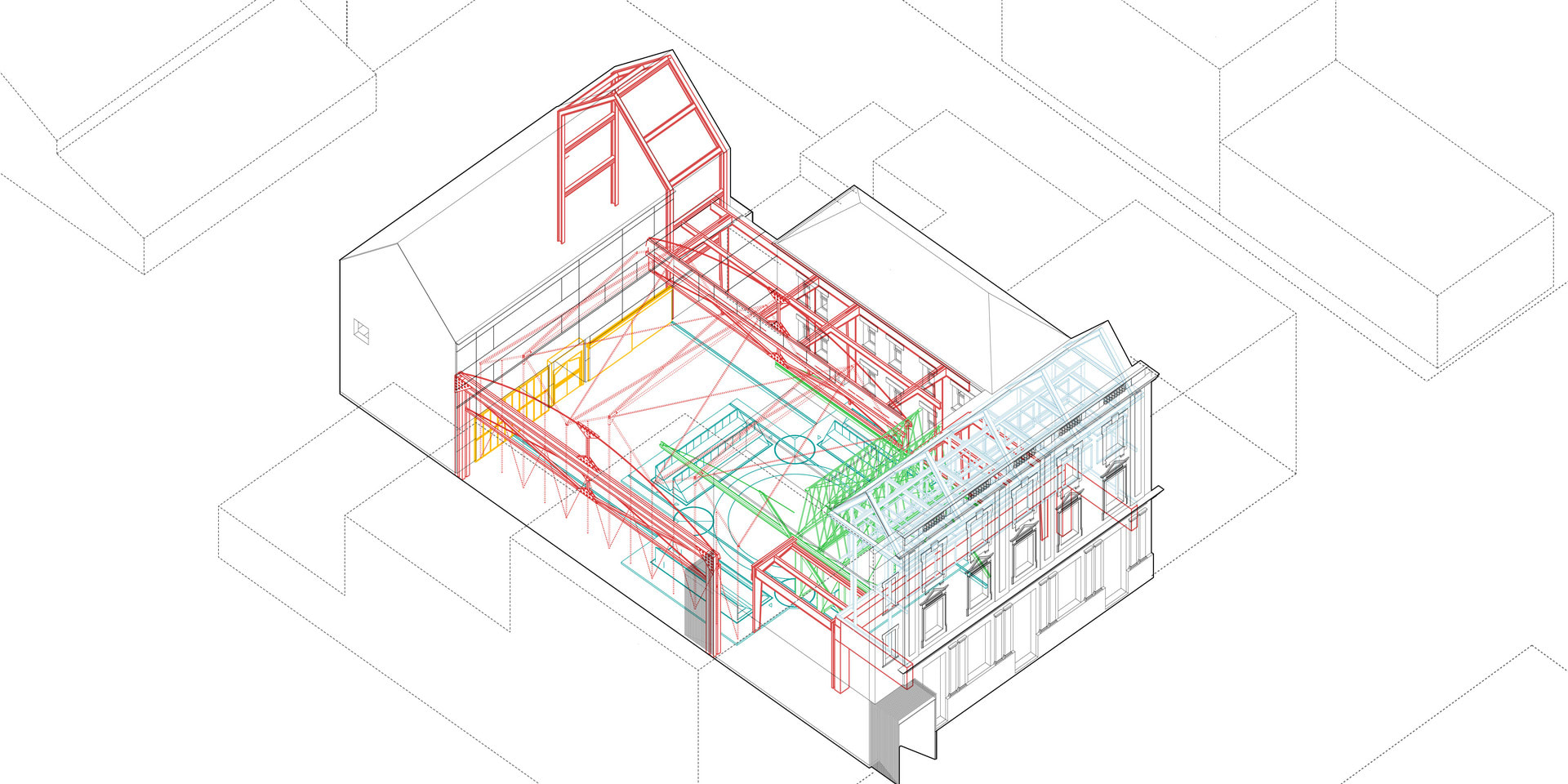 An editable frame that could host different stages