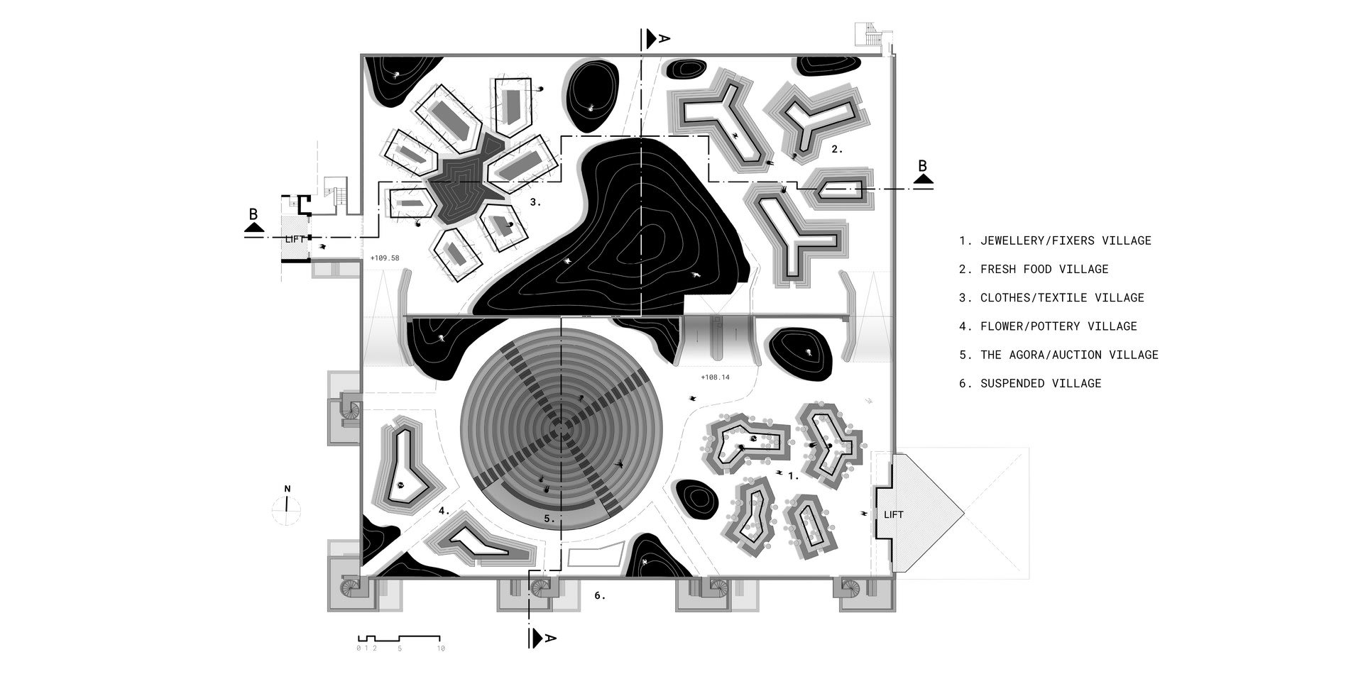 Floor Plan Lev. 5-6A_Scale 1:100