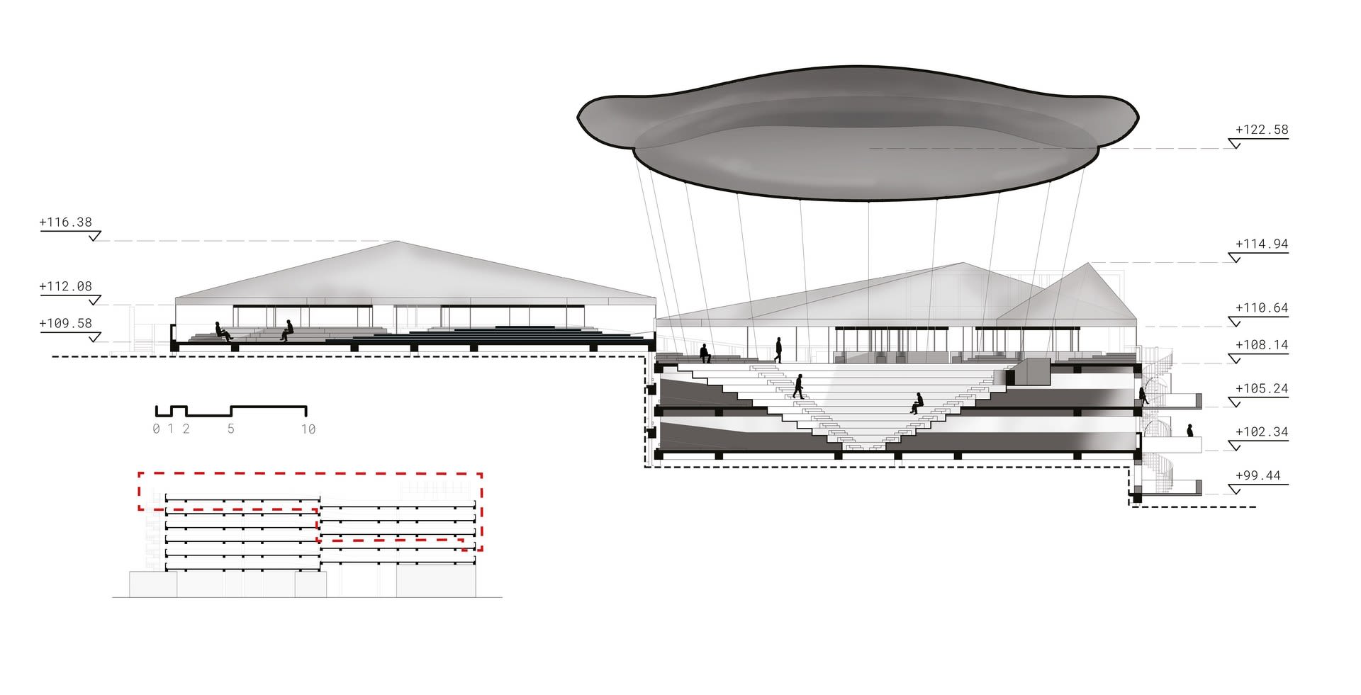 Section A-A_Scale 1:100