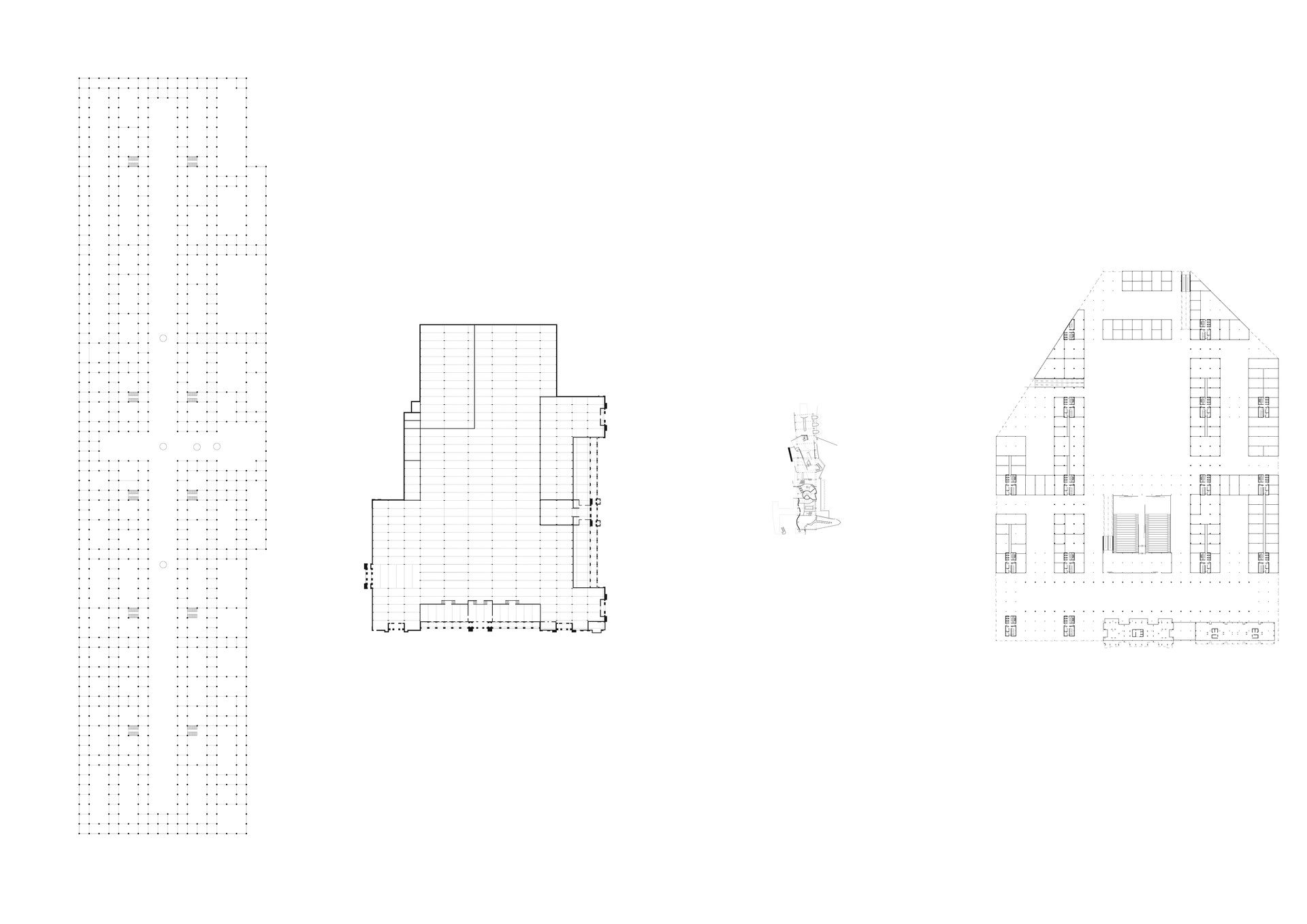 The Crystal Palace (1851), The Palace of Engineering (1924), The Sea and Ships Pavilion (1951), and The Ministry of English Culture and Sport (2020)