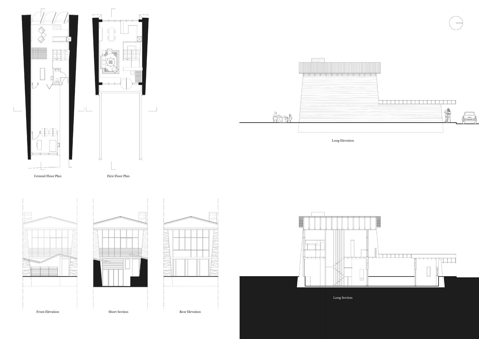 Crescent Terraced House