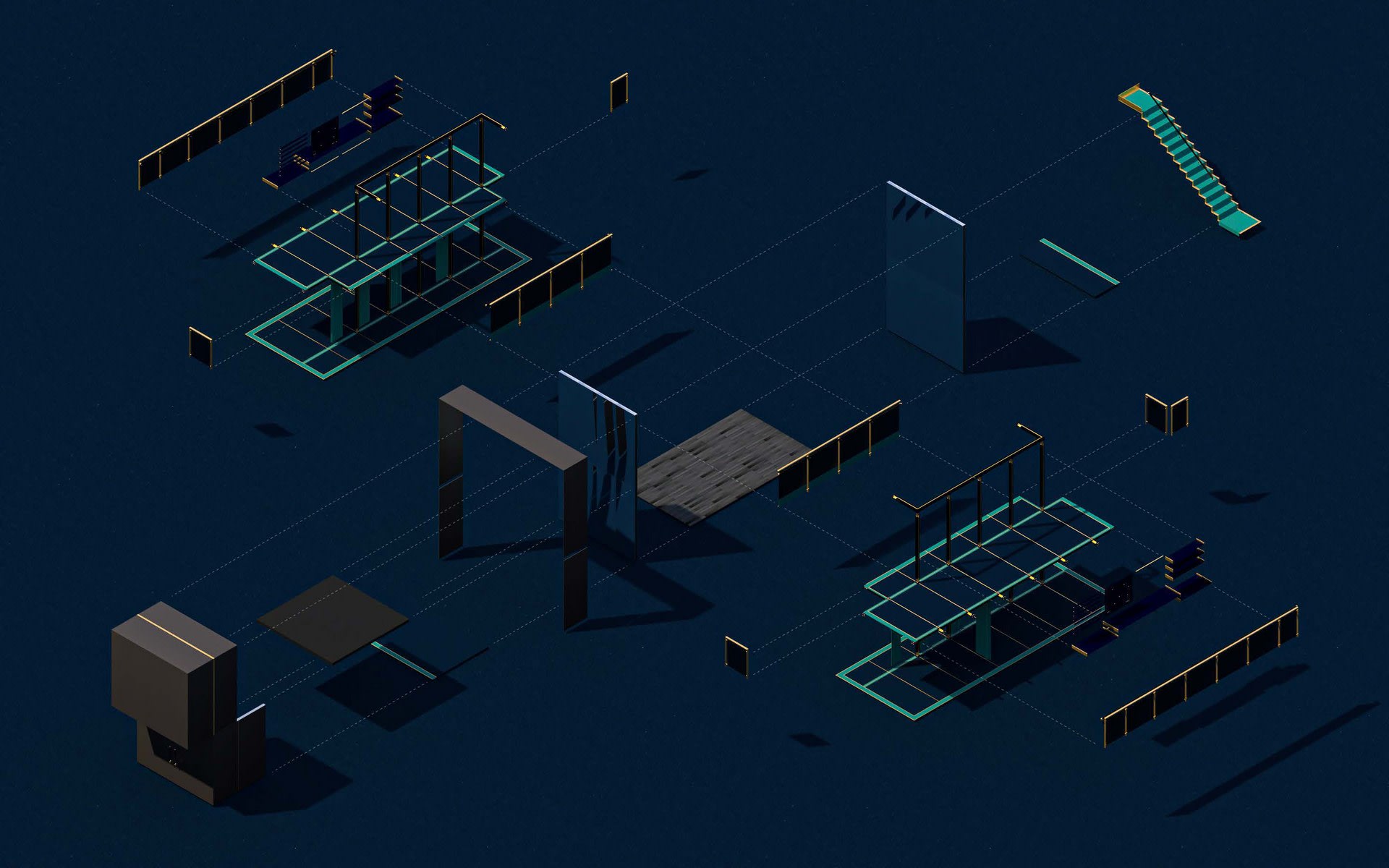 Exploded Axonometric