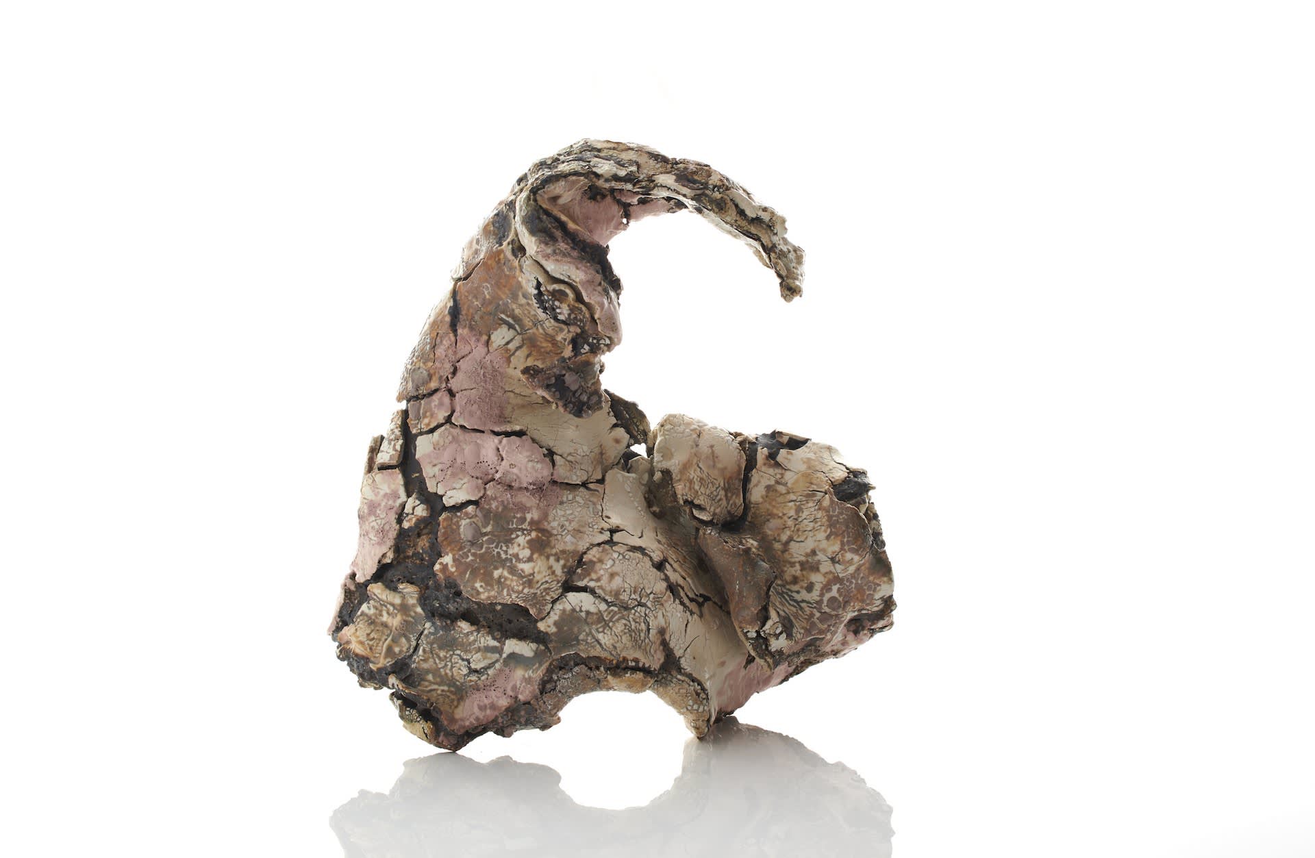 Anthropocenic Wave – 40x42x17 Stoneware