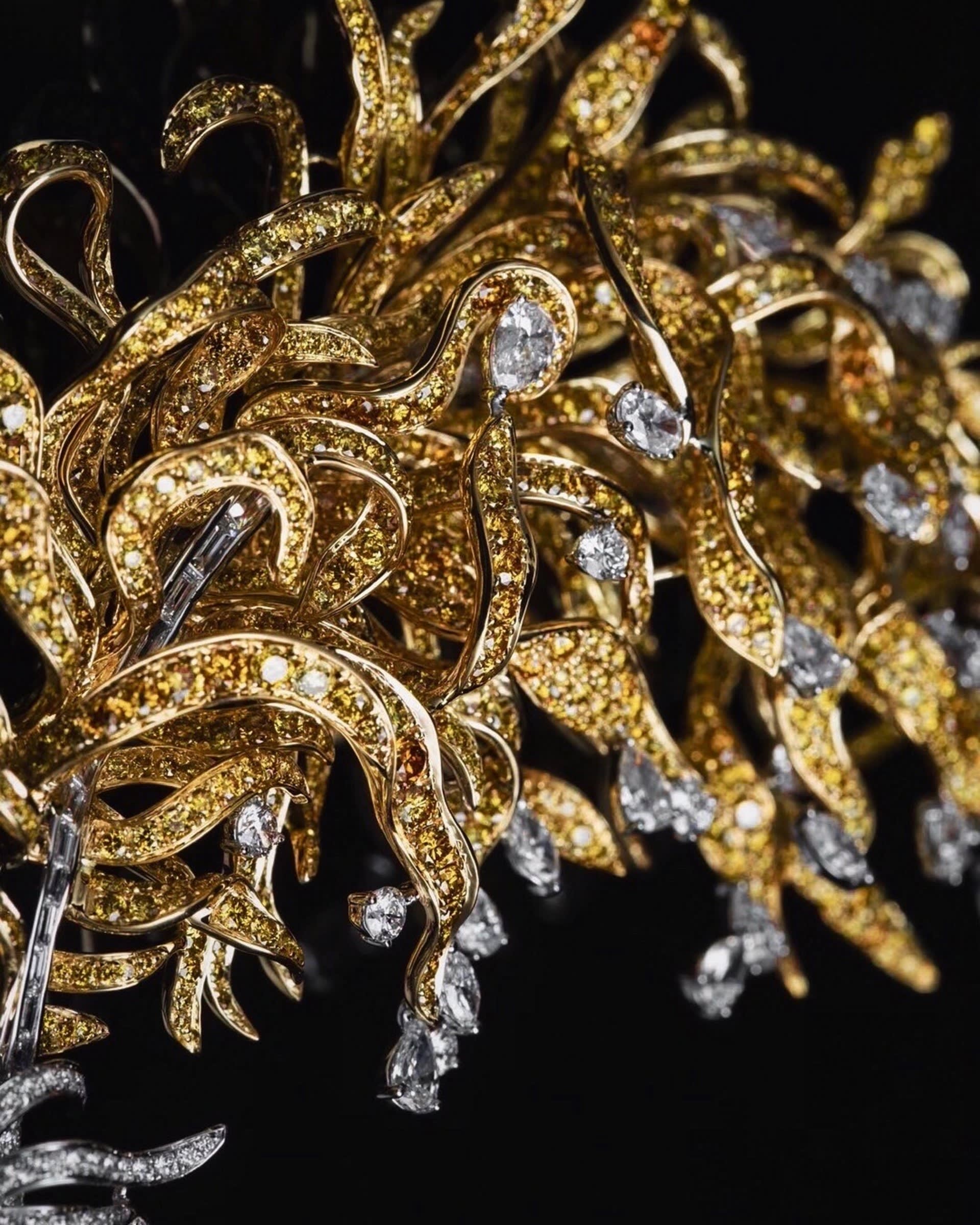 details of the brooch