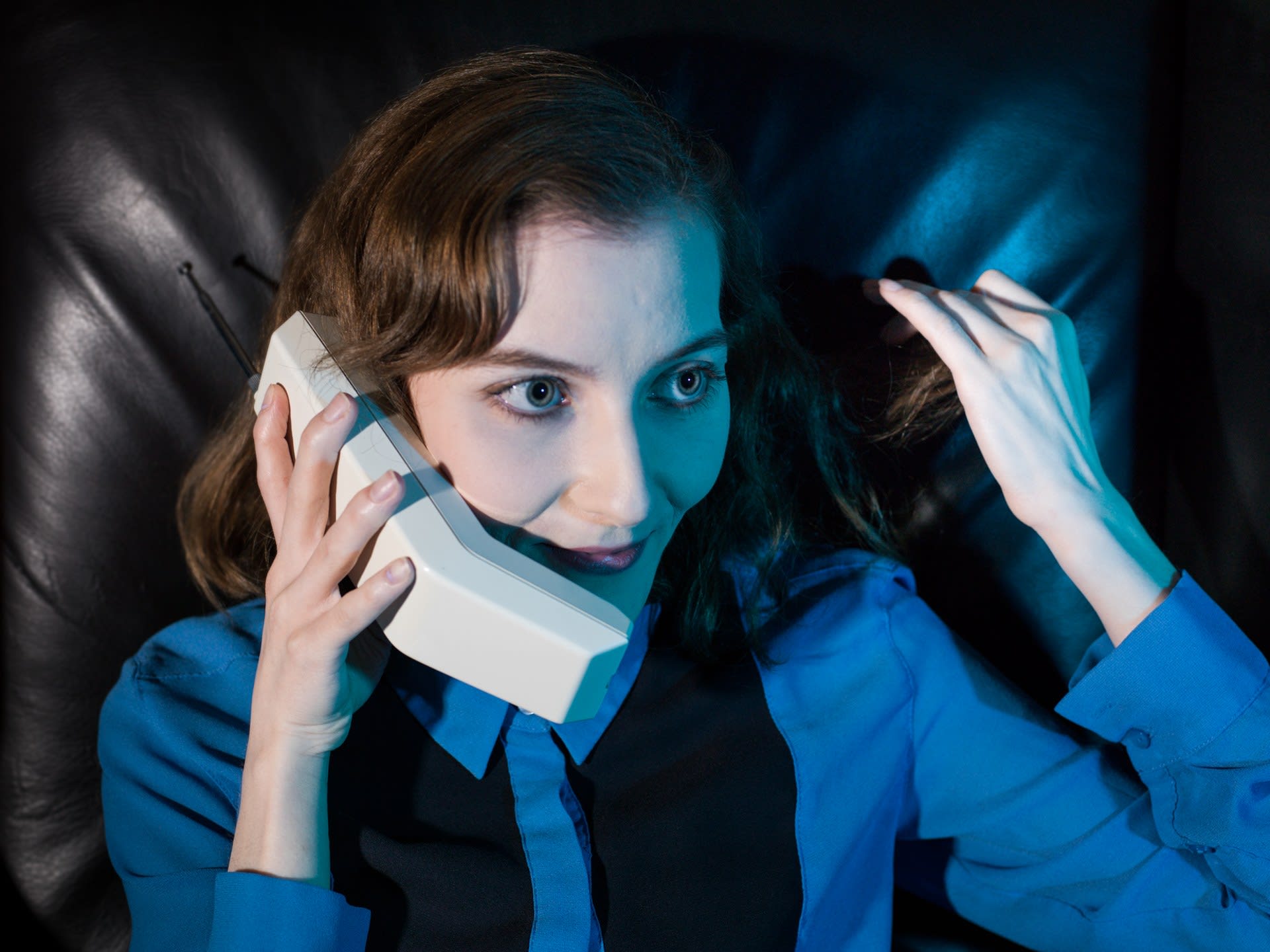 Mara on the Phone, 2019