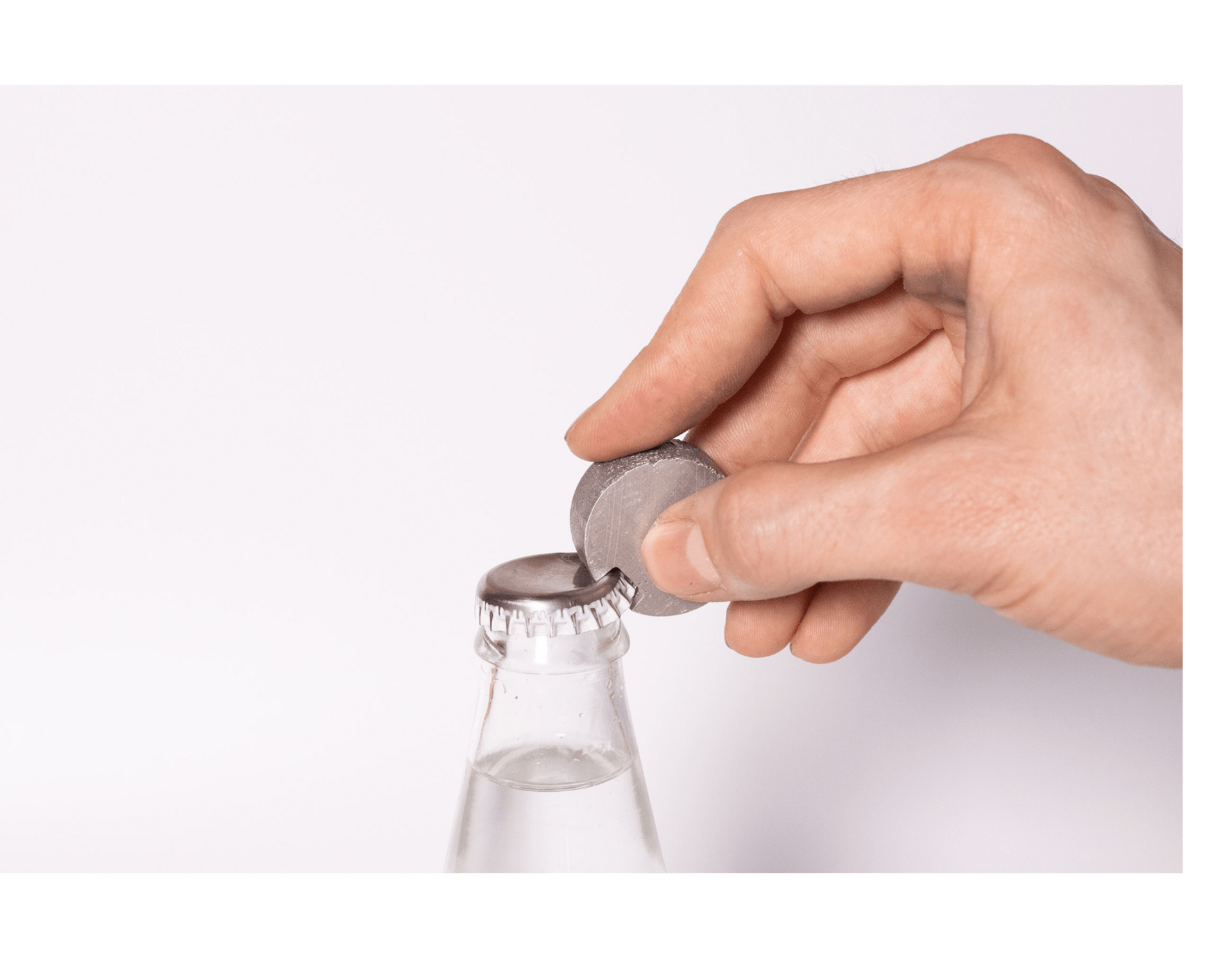 Bottle opener made using diffusion bonding