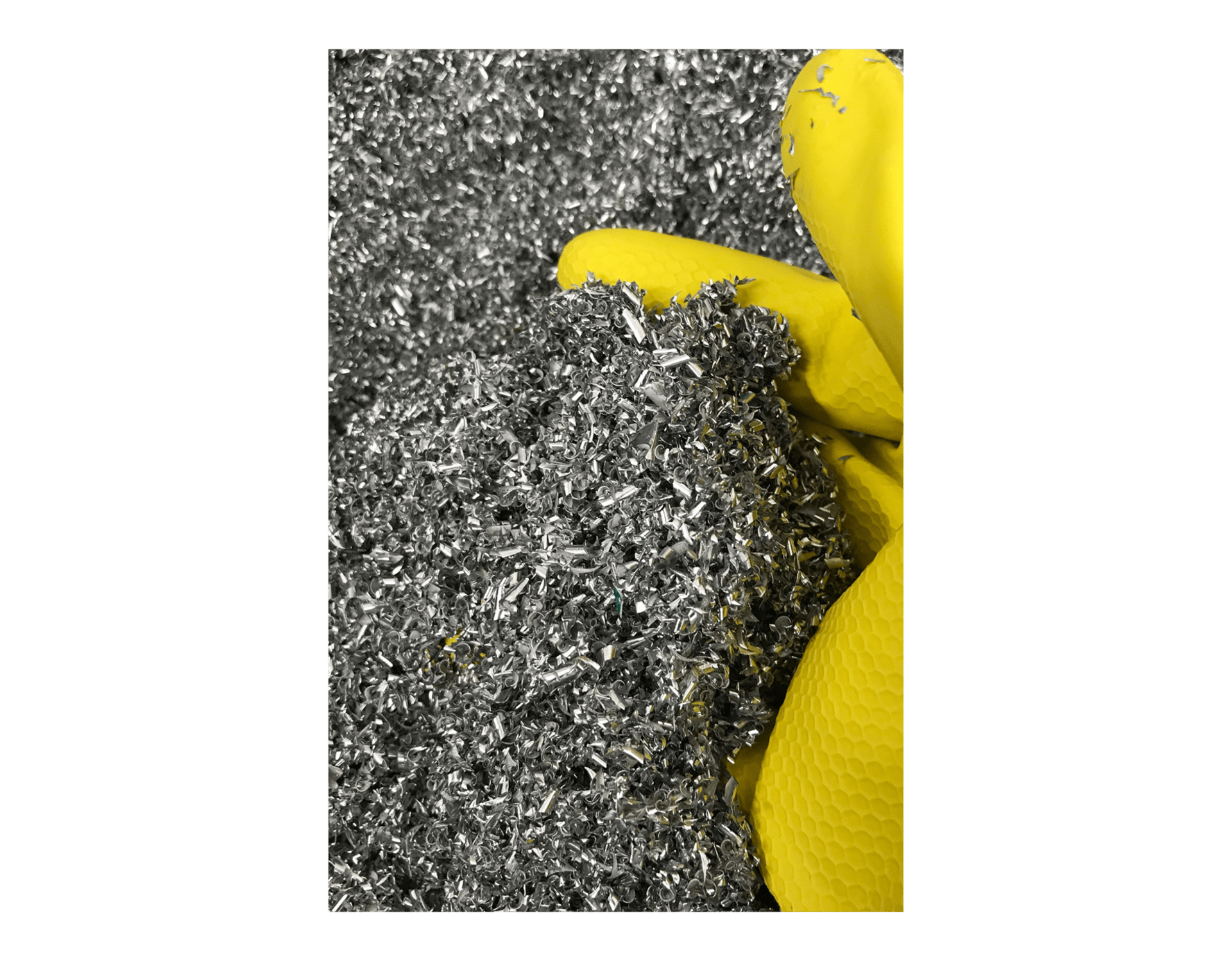 Aluminium shavings