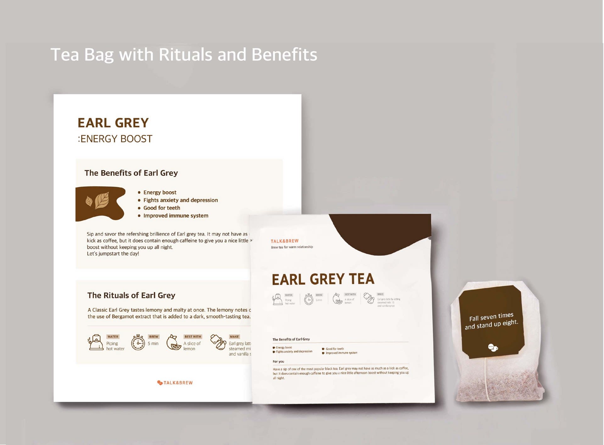 Tea Bag with Rituals and Benefits