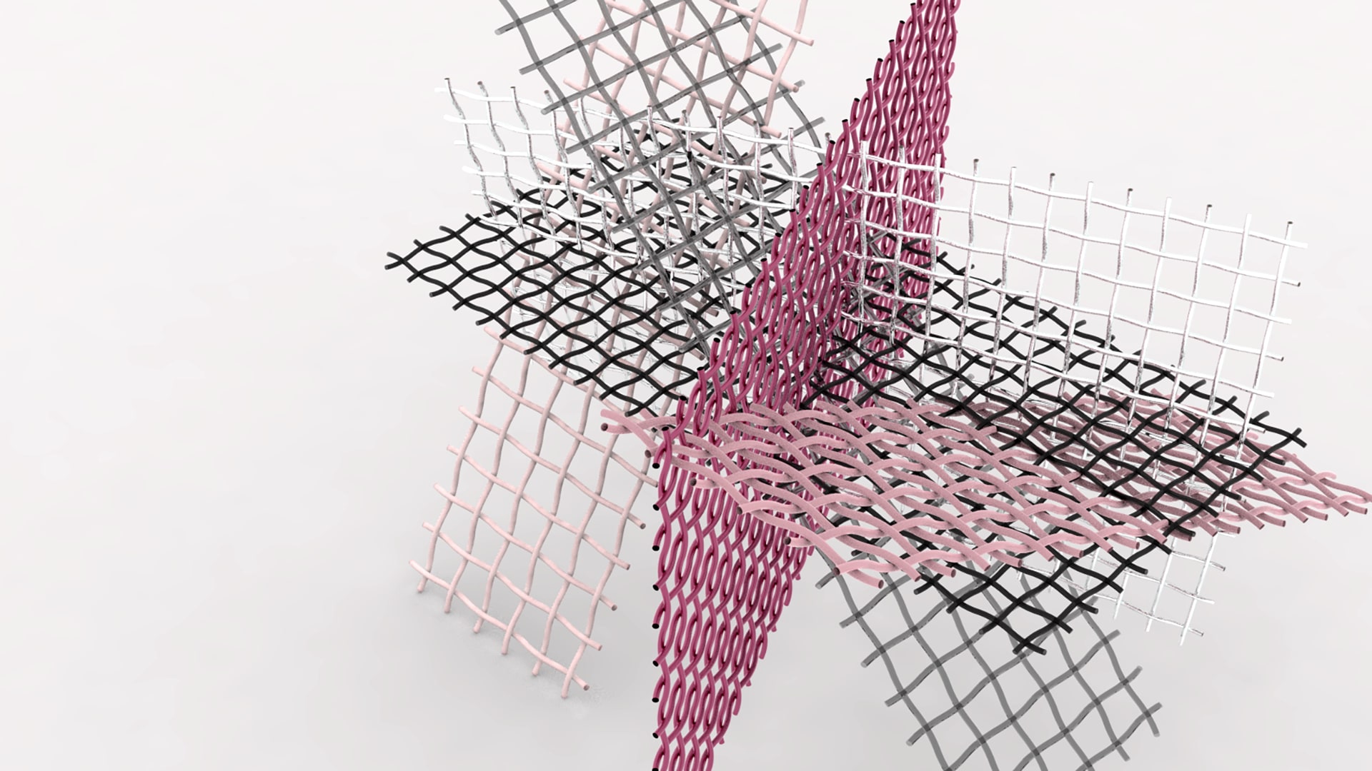 Parametric material designed using the FreeWeaver platform (S. Orynek)